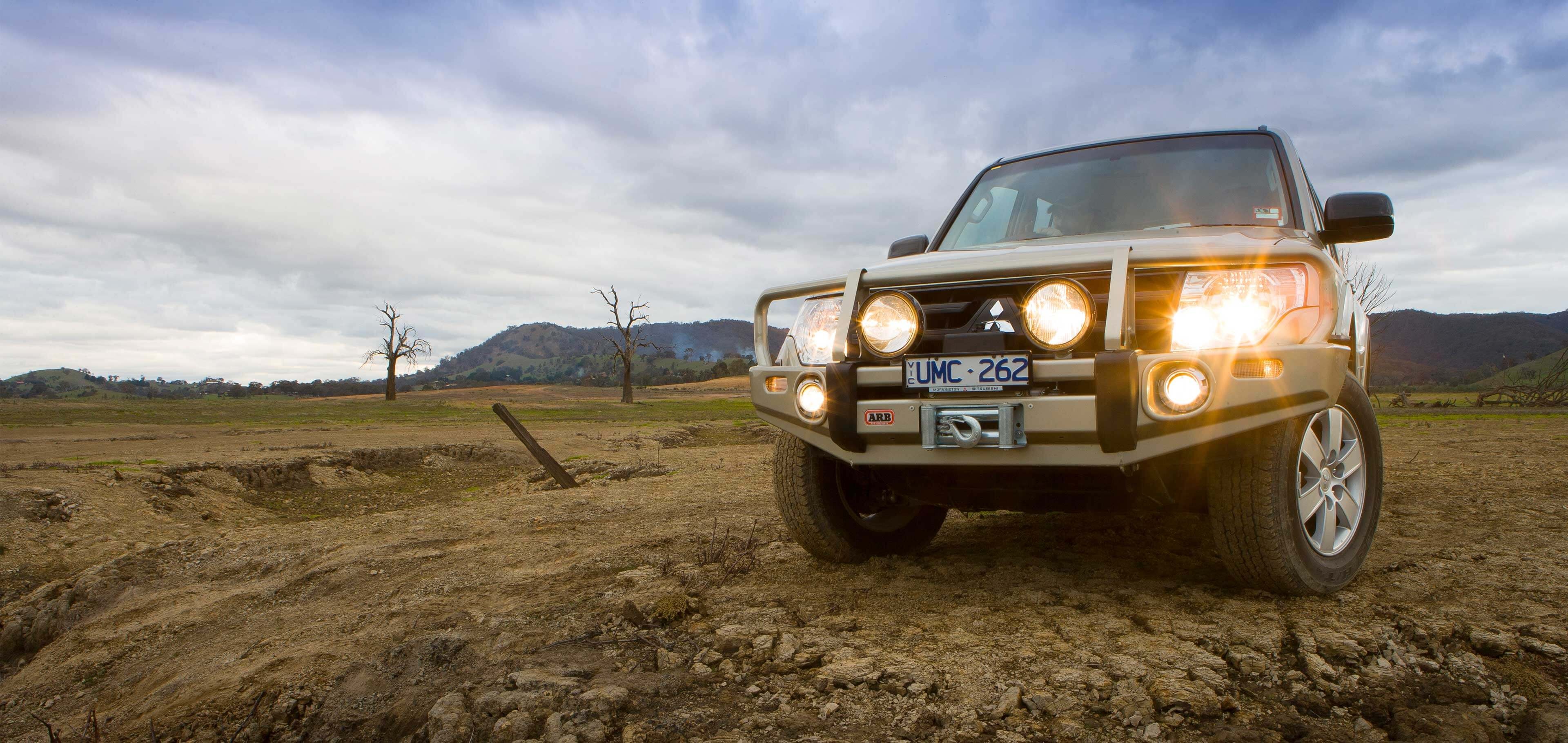 Mitsubishi Pajero, ARB Europe, Mitsubishi Pajero 2003-2007, 3840x1820 Dual Screen Desktop