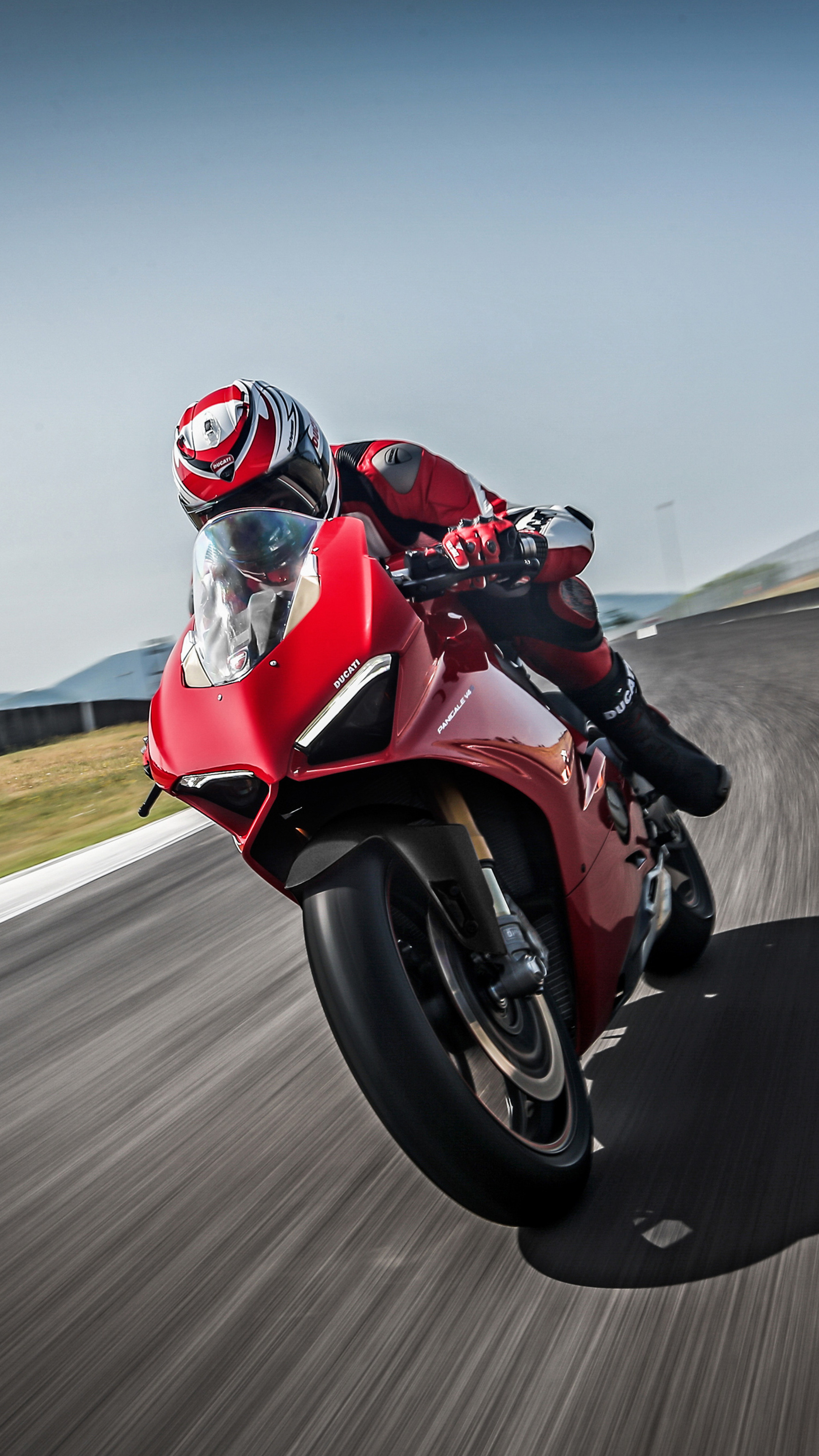 Motorcycle Racing, Ducati Panigale V4 S, Racing excellence, Stunning HD wallpapers, 2160x3840 4K Phone