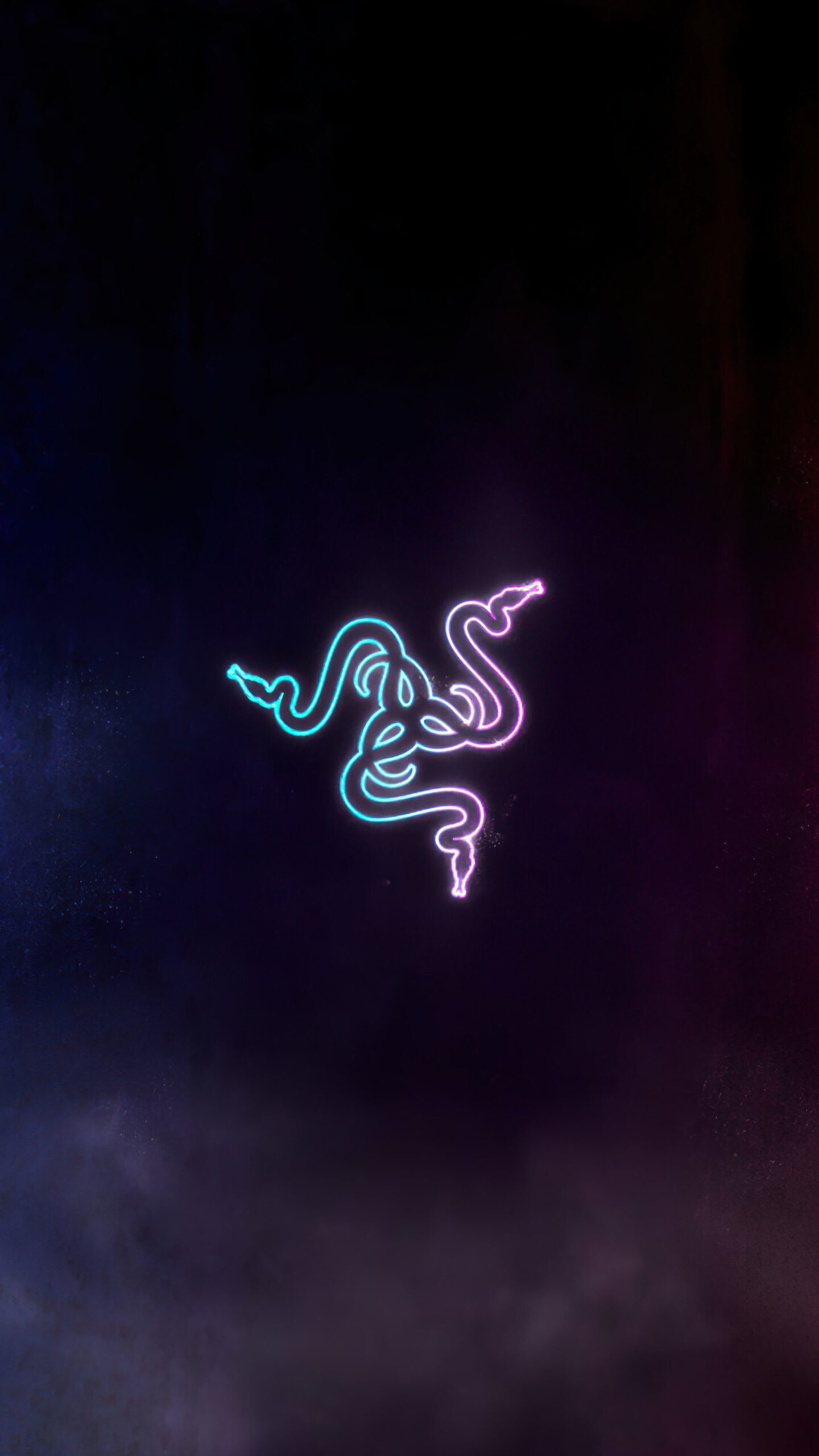 Razer logo, Neon lights, Ultra HD glow, Techno brilliance, 1440x2560 HD Phone