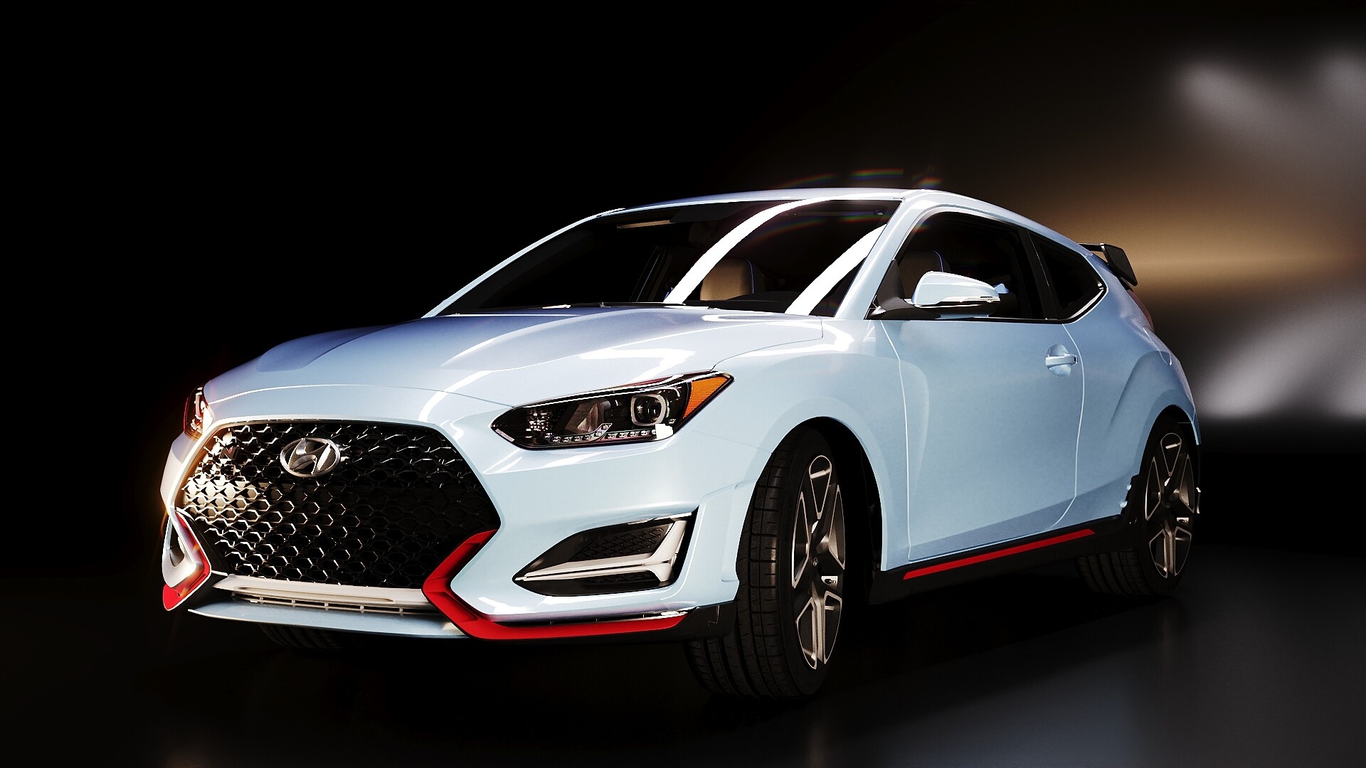 Hyundai Veloster N, 2019, 1920x1080 Full HD Desktop