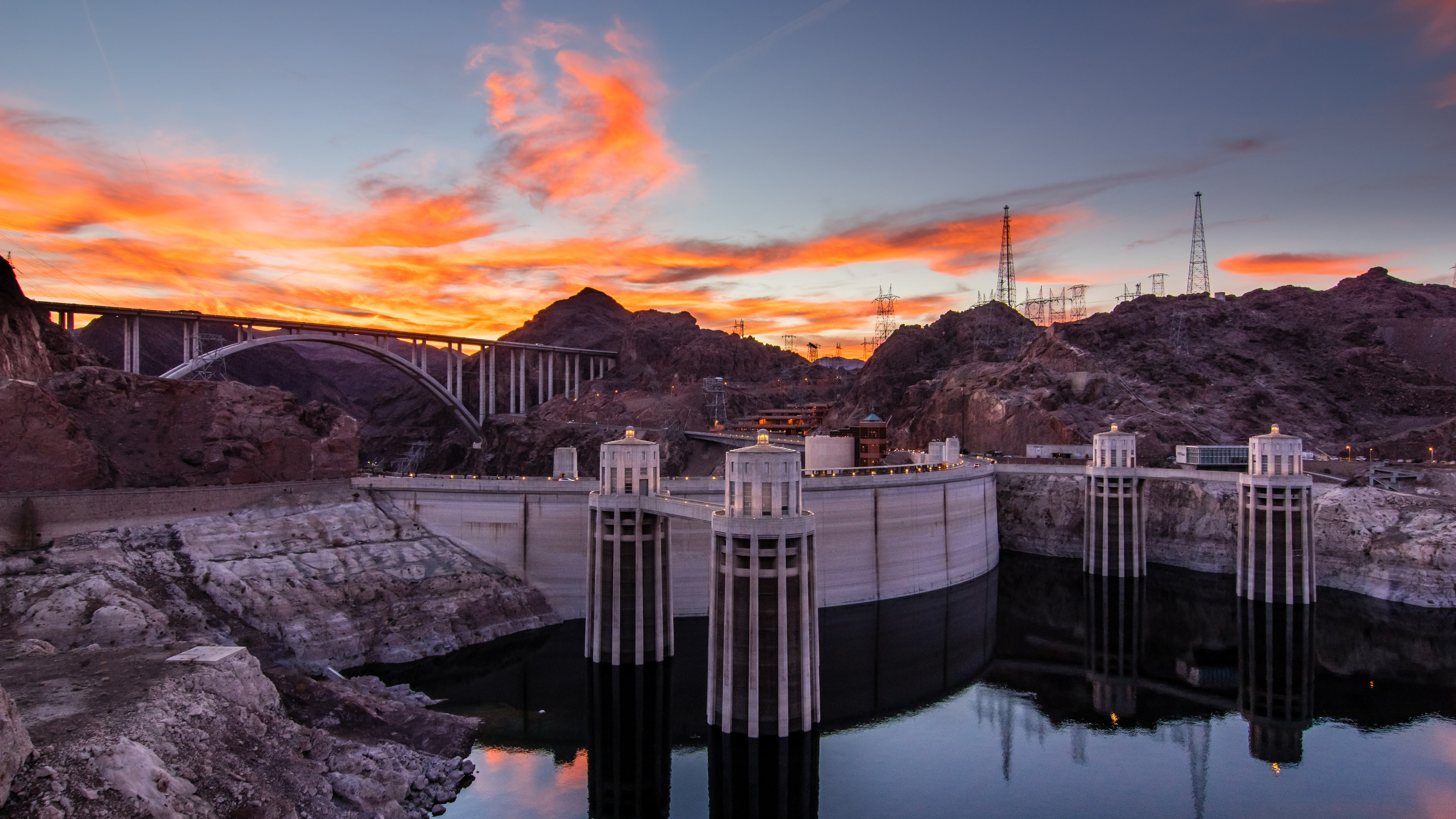 Hoover Dam wallpapers, 3840x2160 4K Desktop