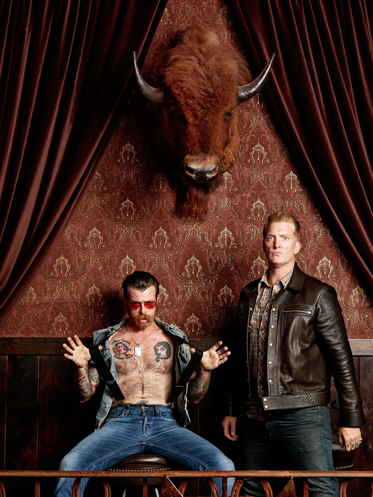 Jesse Hughes, Singer, Music, Josh Homme, 1540x2050 HD Phone