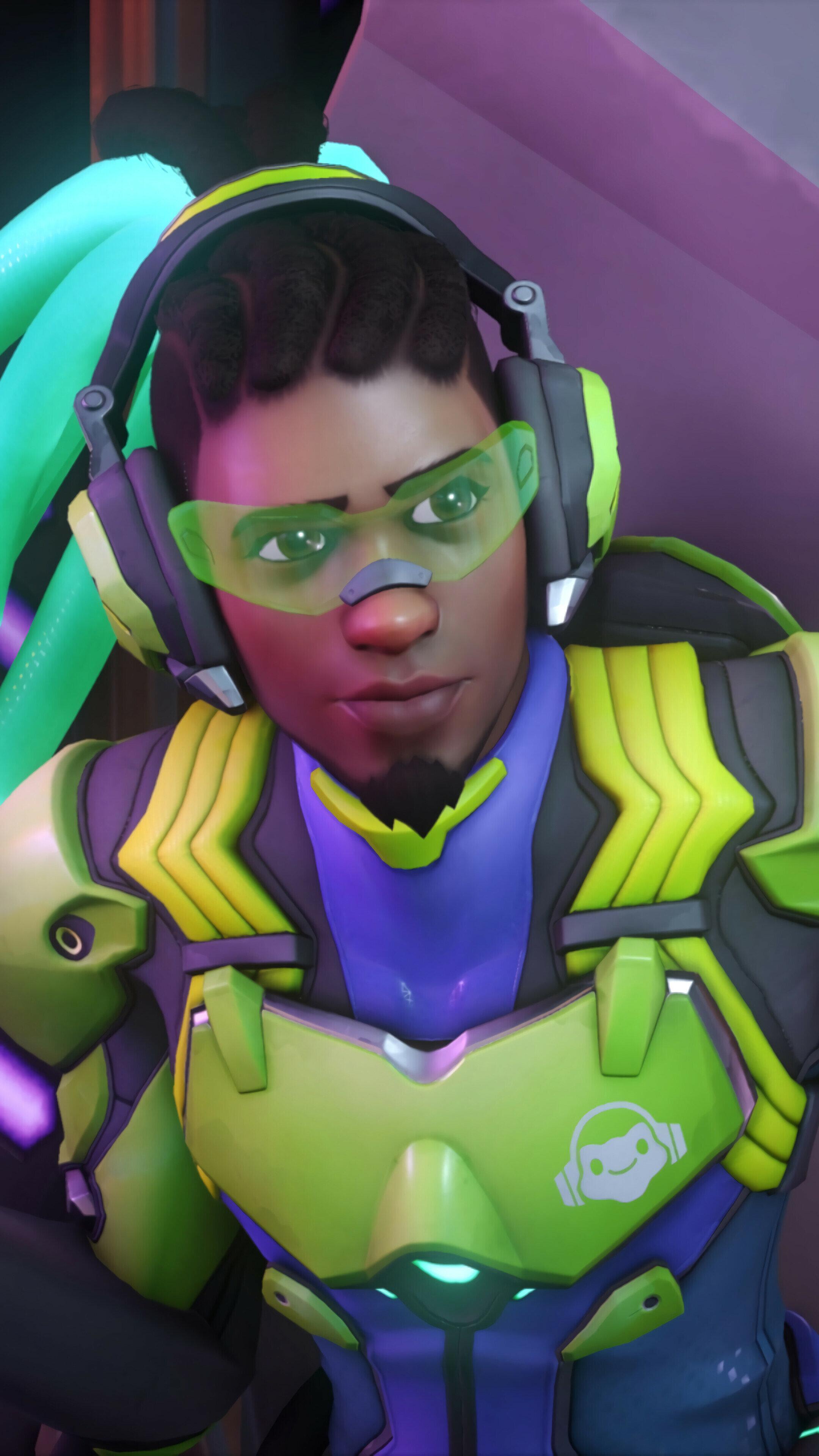 Lucio overwatch, Dynamic poses, Music-themed, Poster-worthy, 2160x3840 4K Phone