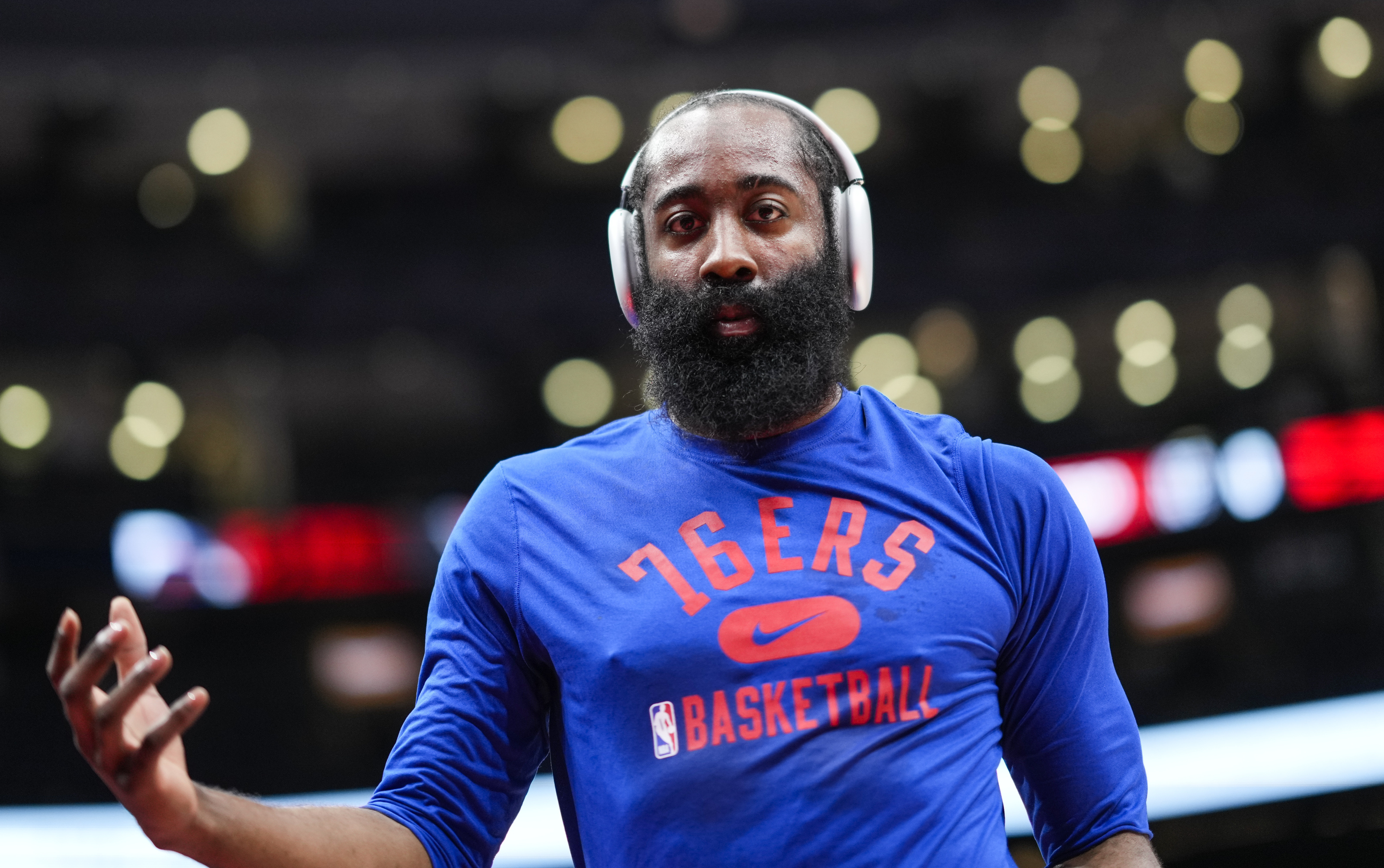 James Harden, Rest final two games, Sixers decision, NBA, 3200x2010 HD Desktop