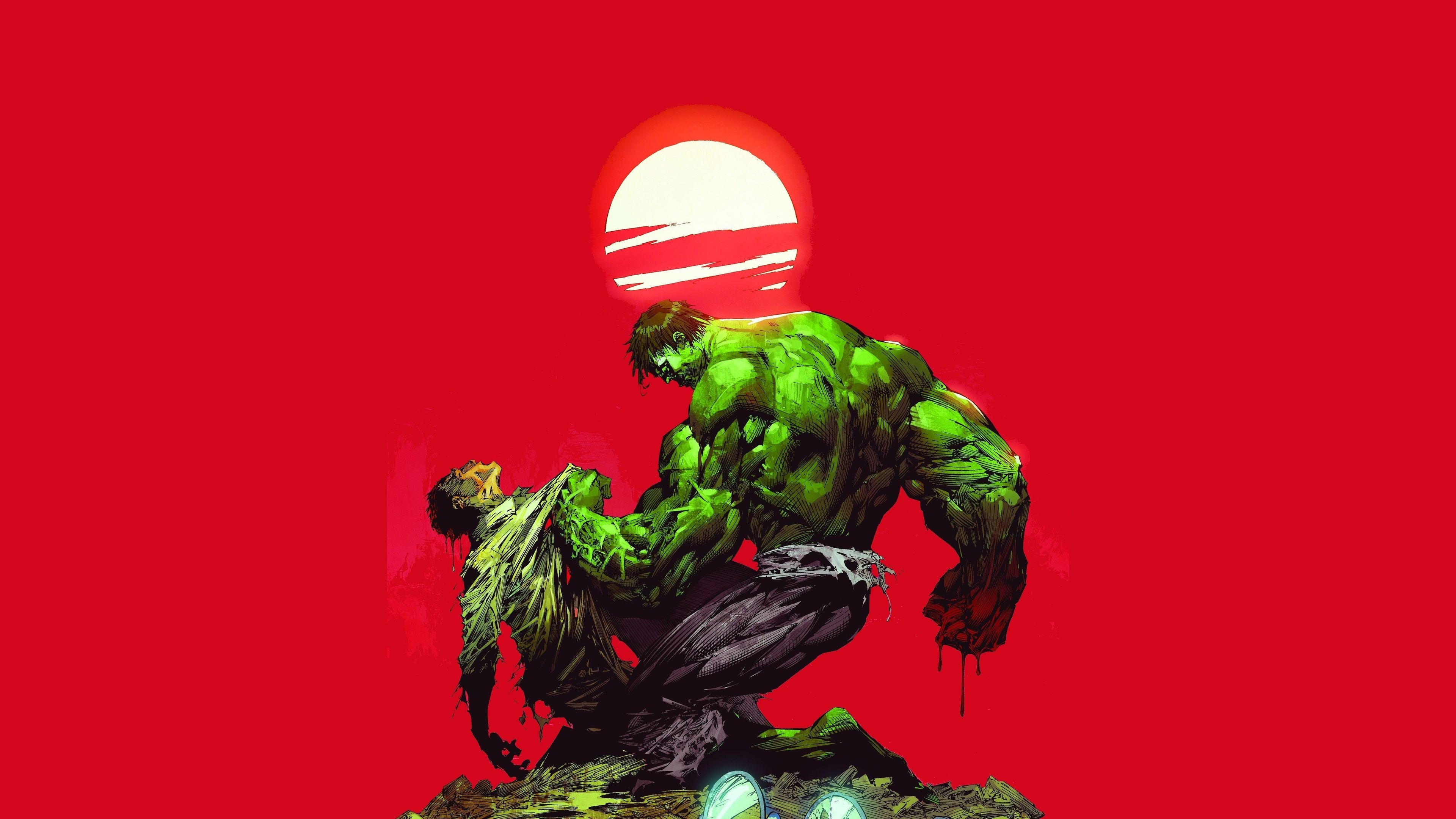 Banner vs Hulk, Incredible Hulk Wallpaper, 3840x2160 4K Desktop