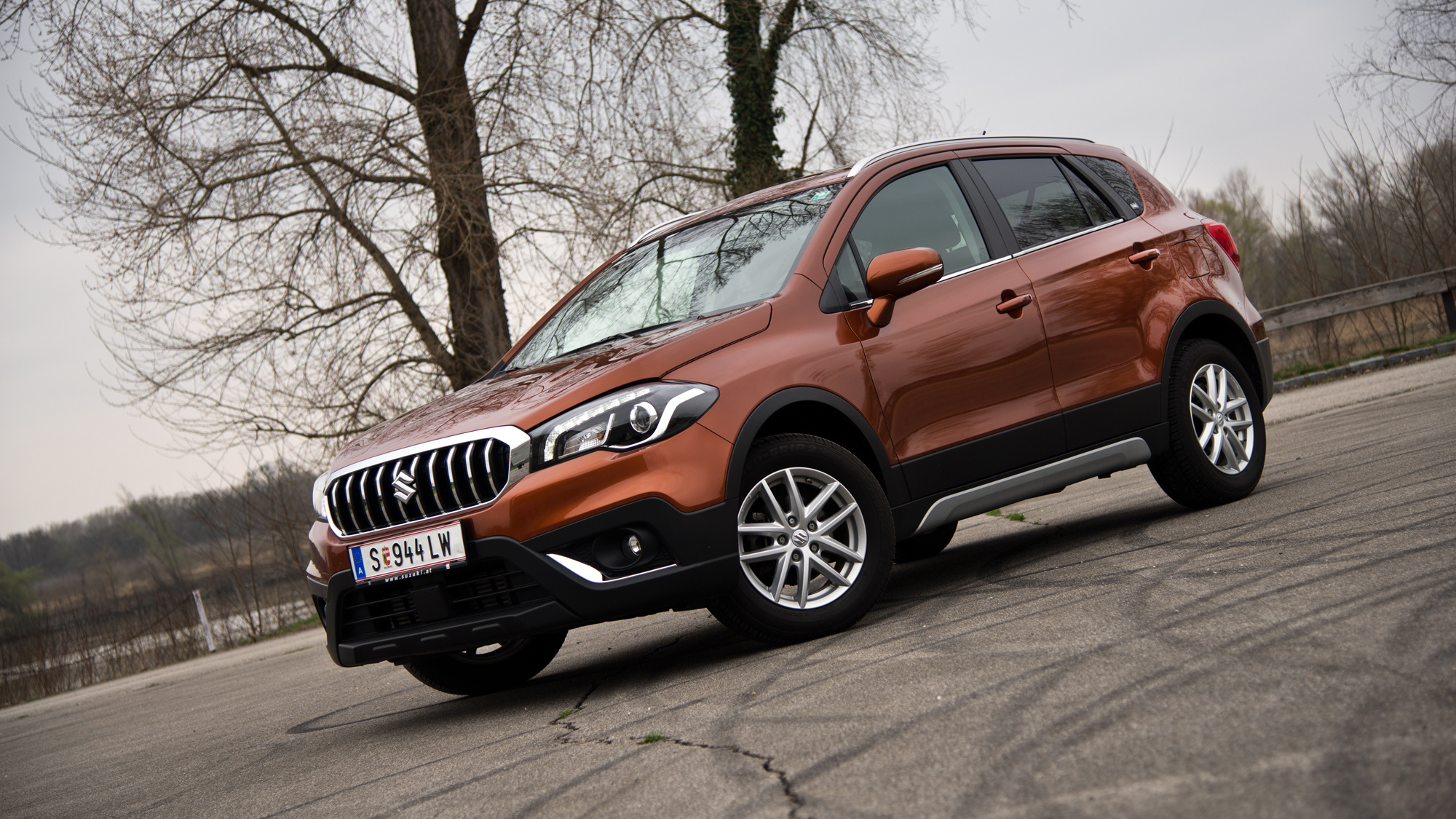 Suzuki S-Cross, Test review of 1. 0 2WD, Shine model, Autofilou insight, 2000x1130 HD Desktop