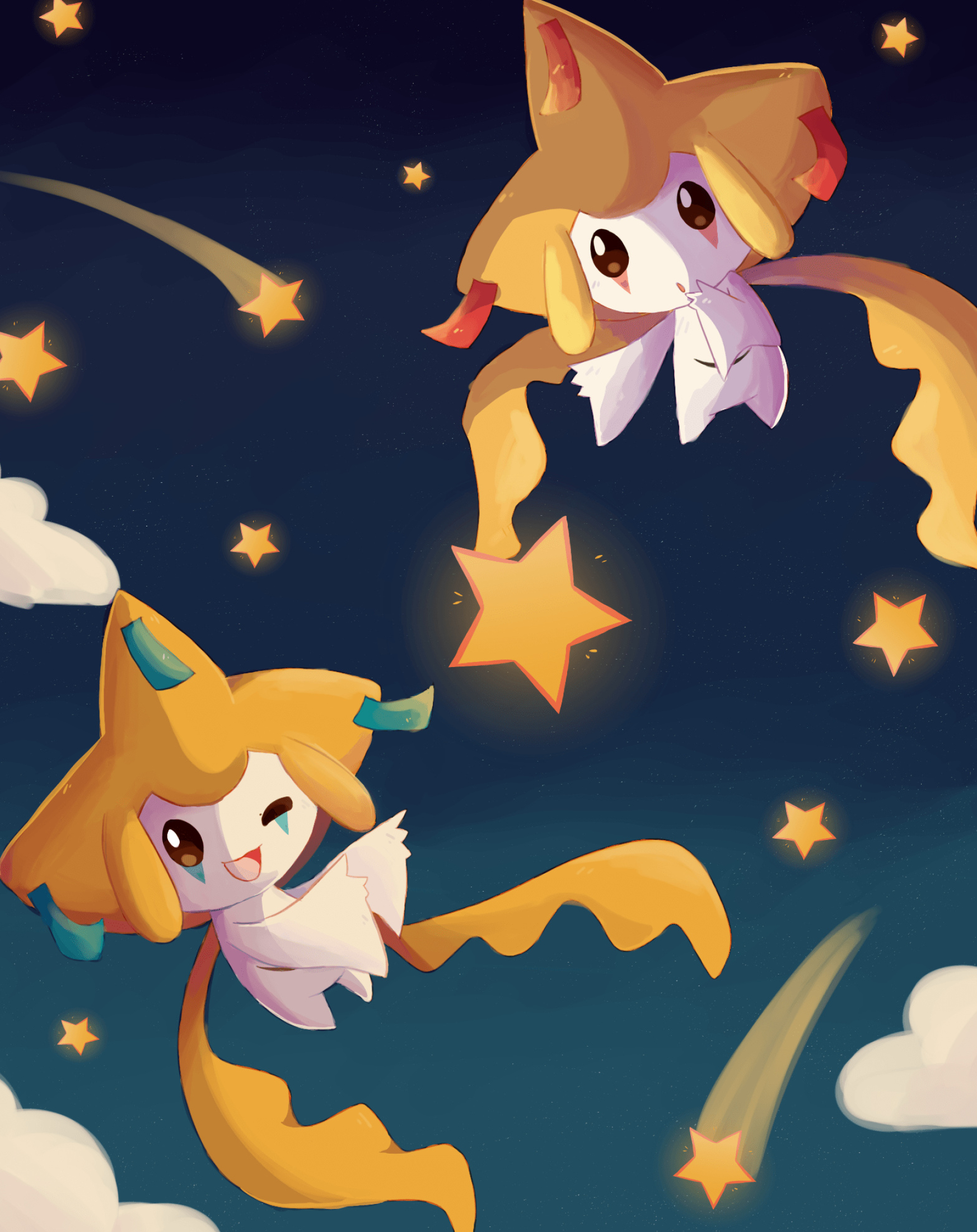 Pokemon Jirachi, HD Wallpapers, Pokedex Entry, 1750x2200 HD Phone