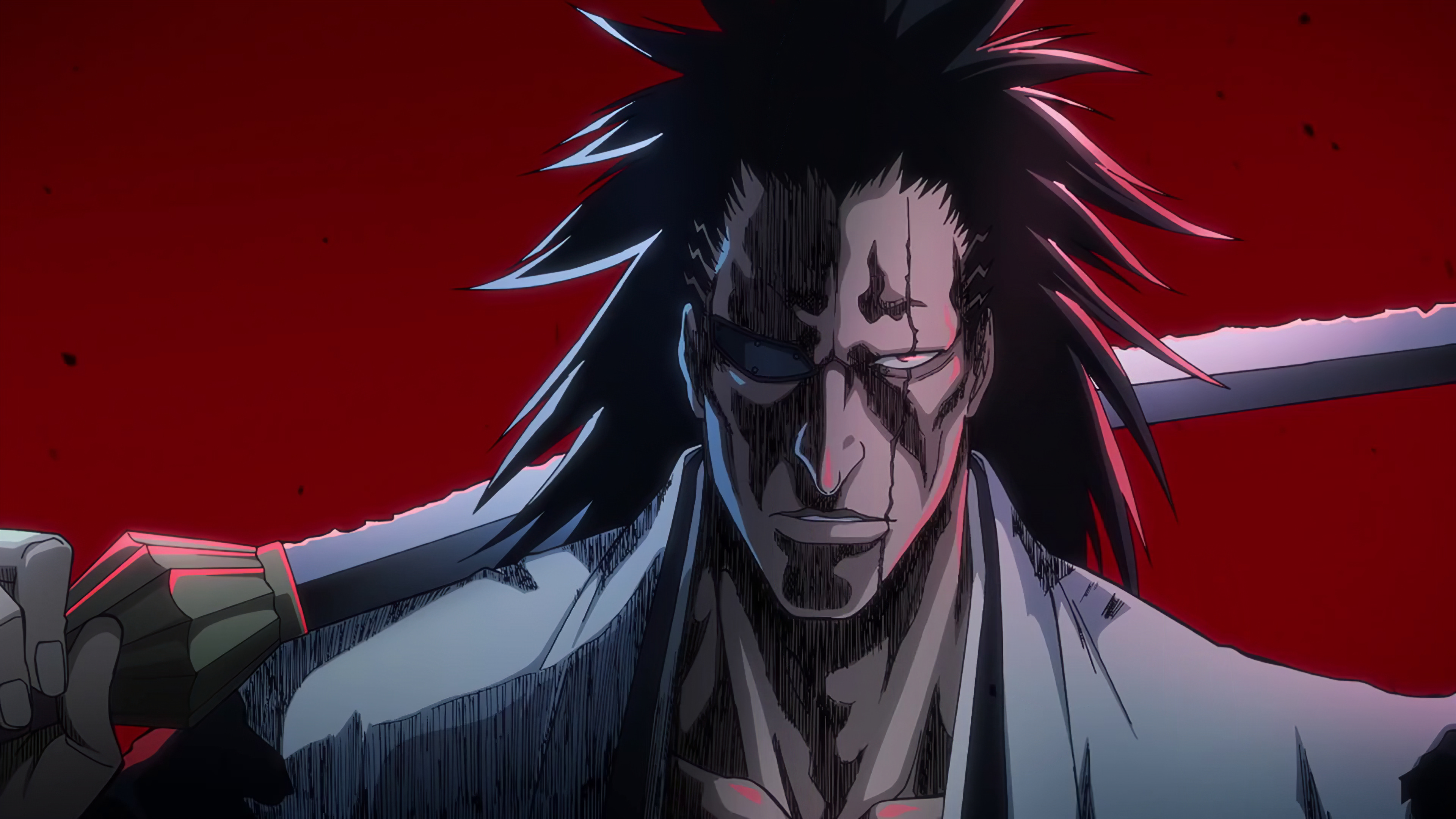 Kenpachi, Bleach anime, Tybw trailer, Stills collection, 3840x2160 4K Desktop