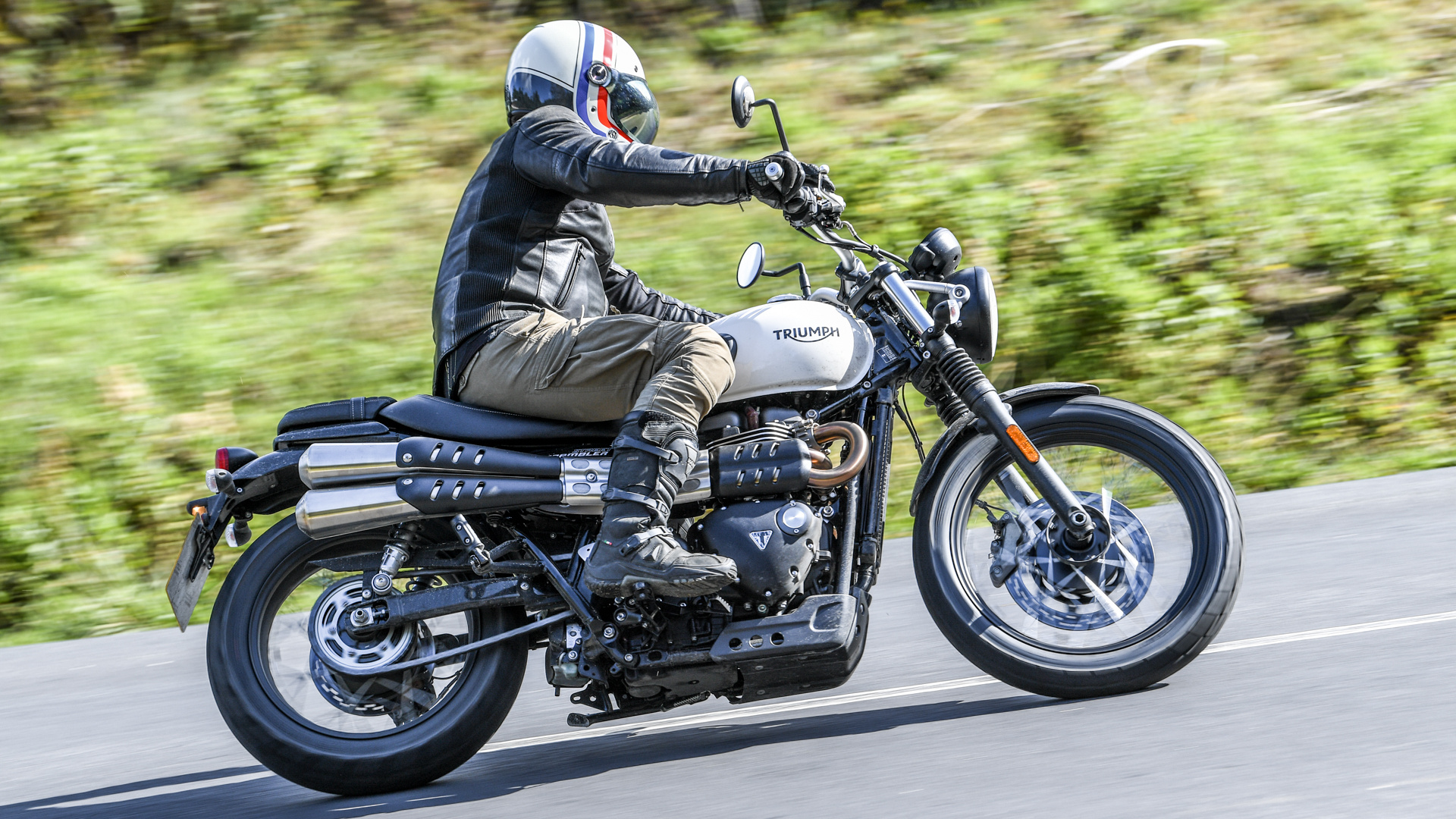 Triumph Street Scrambler, Triumph, Fahrtest, Auto, 1920x1080 Full HD Desktop