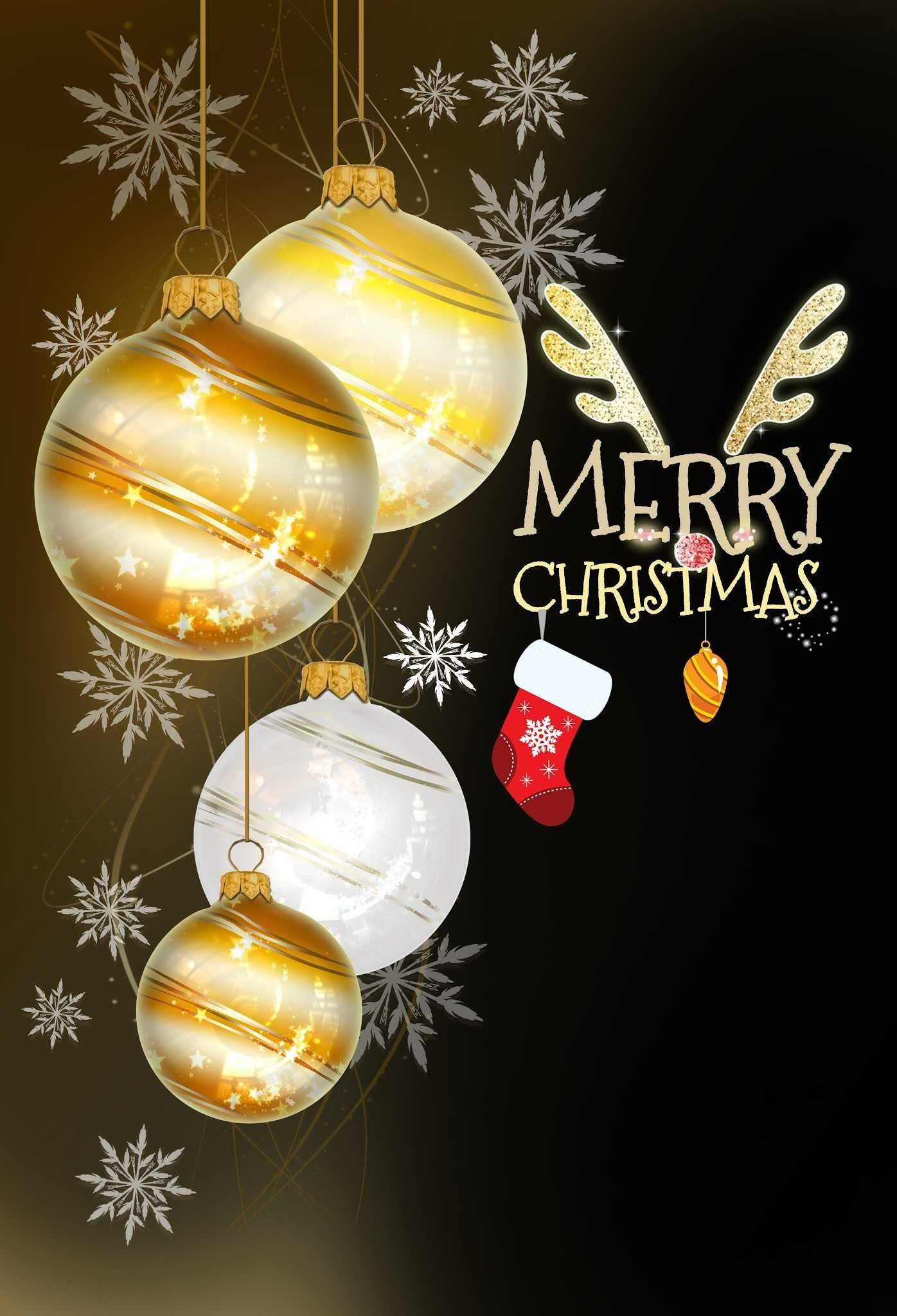 Merry Christmas wallpaper, Festive beauty, Holiday joy, Ornamental decorations, 1400x2050 HD Phone