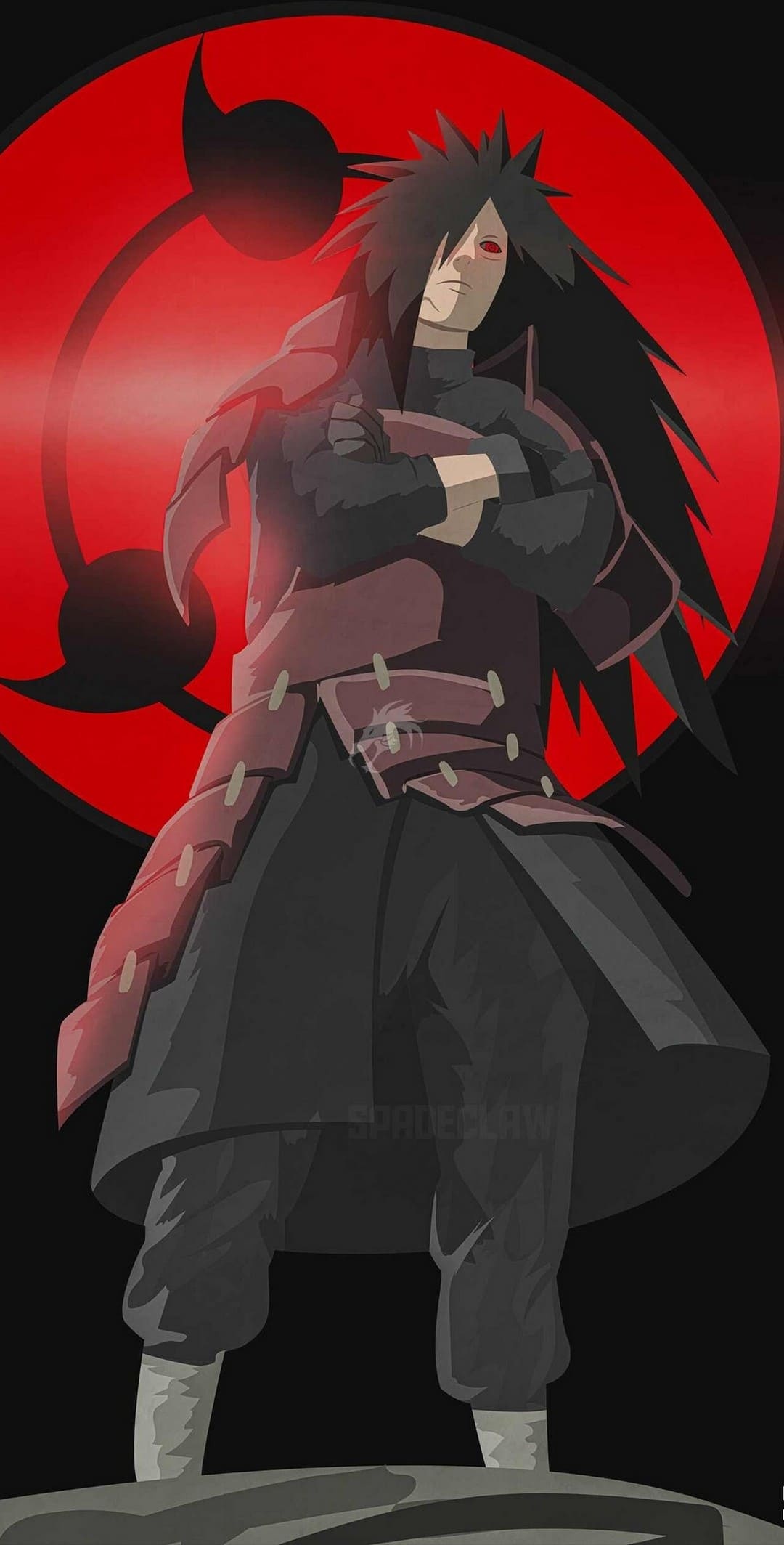 Madara Uchiha, Eternal Mangekyo Sharingan, Naruto Shippuden, HD Phone wallpaper