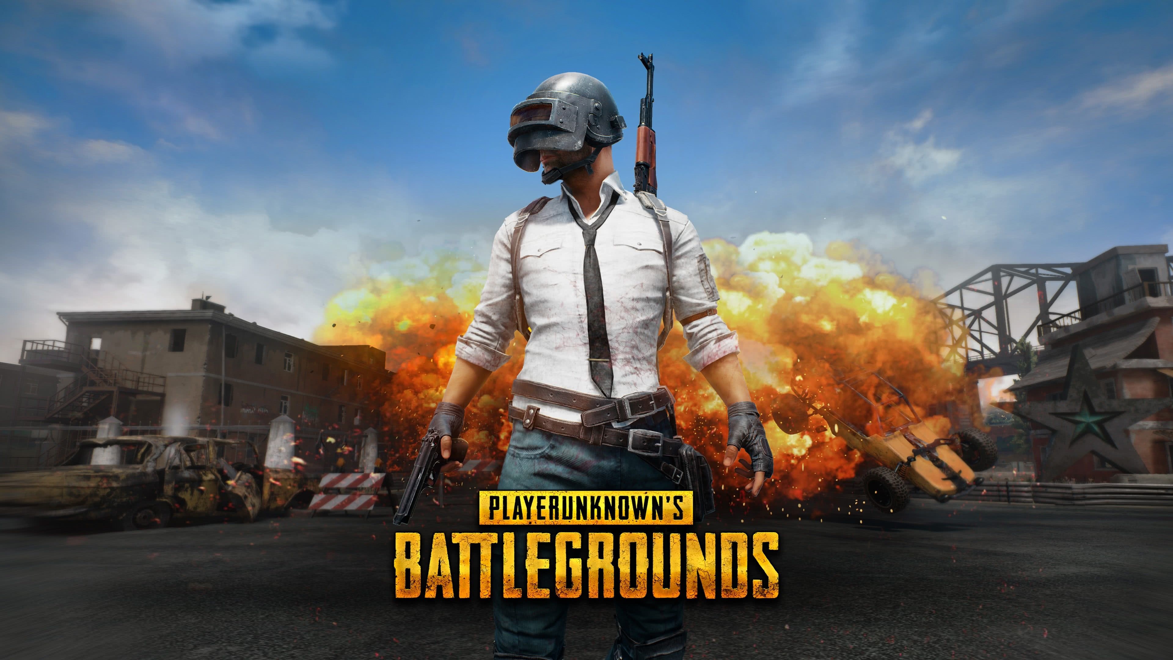 The Lone Survivor, PLAYERUNKNOWN'S BATTLEGROUNDS, Level 3 Helmet, 4K Desktop wallpaper