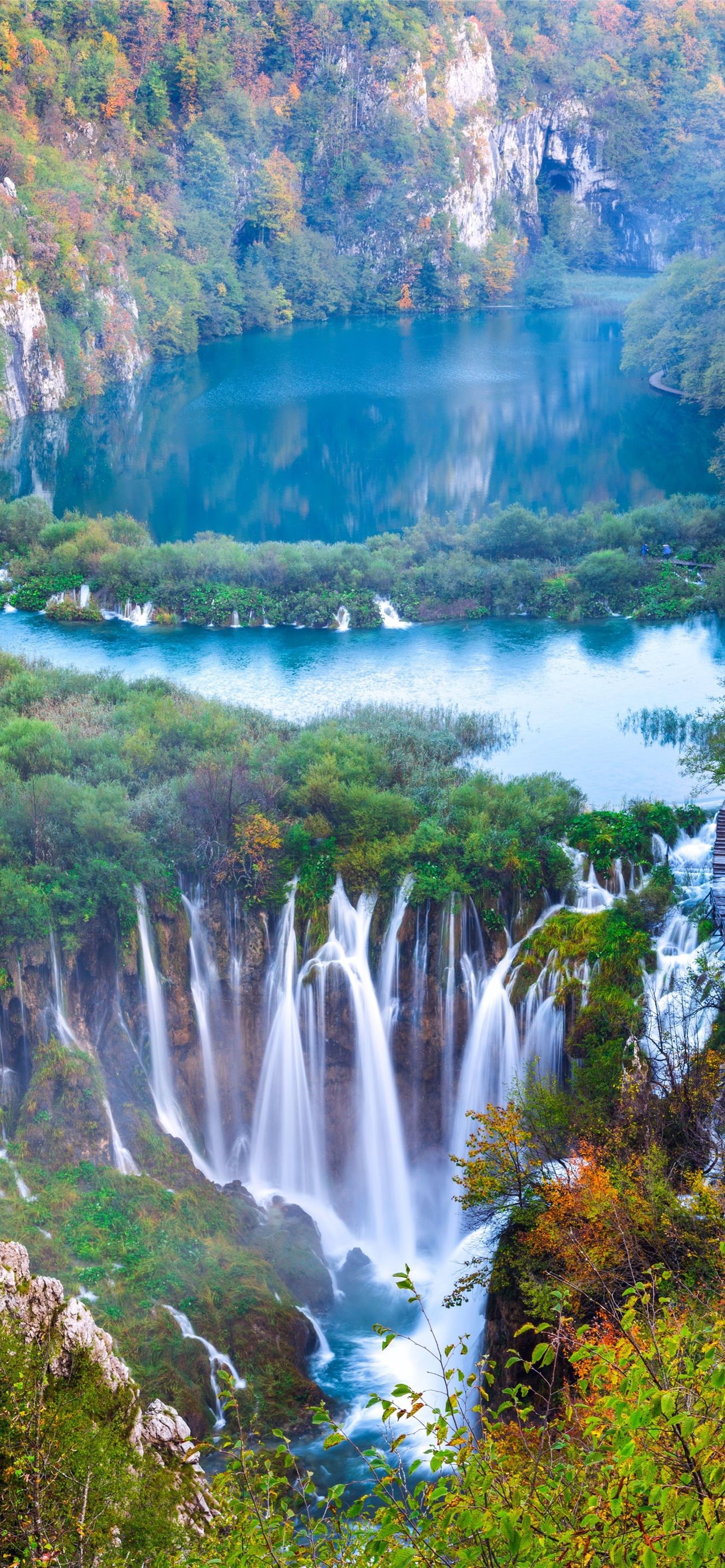 Plitvice Lakes, iPhone HD wallpapers, Immersive nature experience, Captivating visuals, 1290x2780 HD Phone