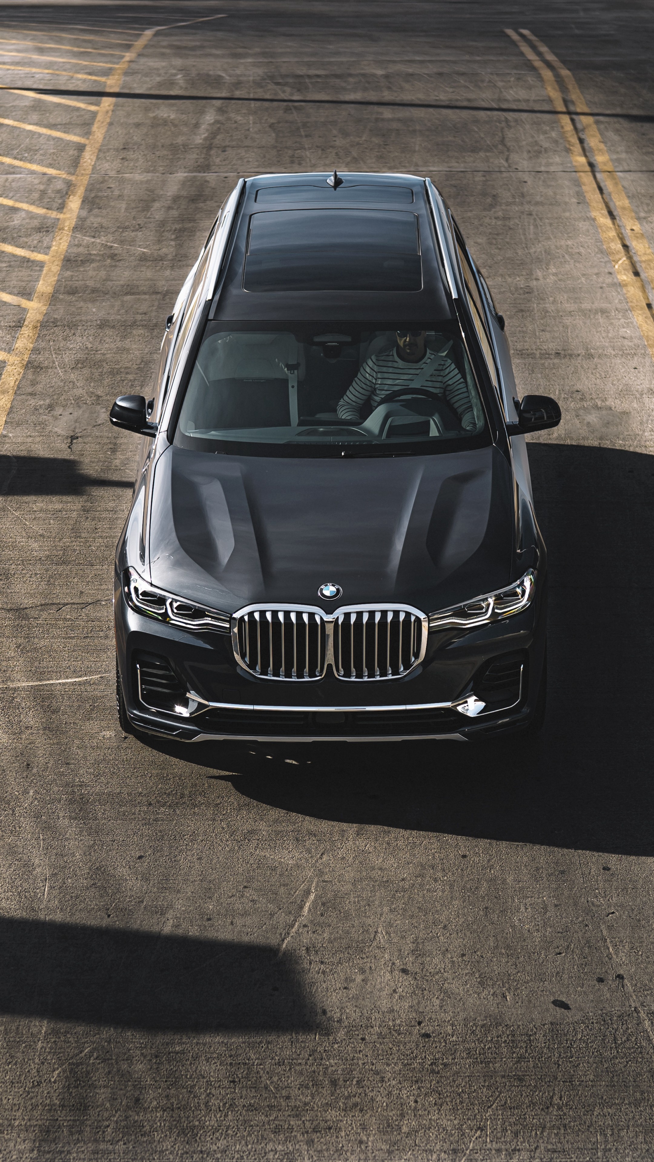 BMW X7, Zero-G Lounger, SUV innovation, CES 2020, 2160x3840 4K Phone