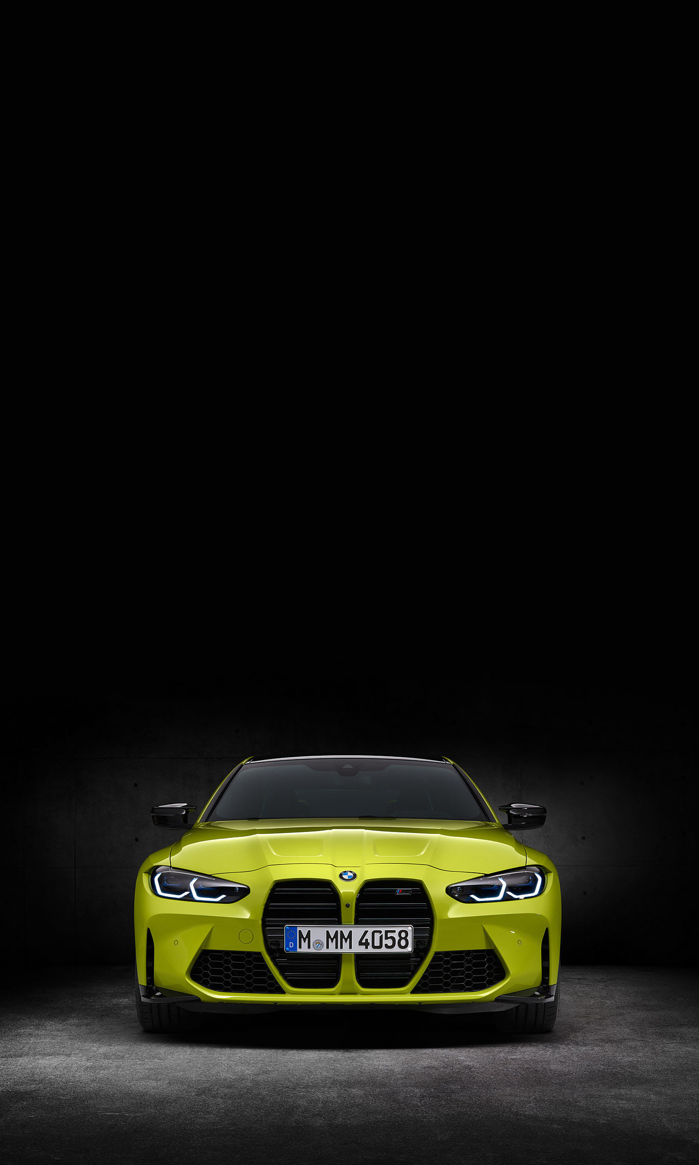 G82 Competition Front View, BMW M4 Wallpaper, 1440x2400 HD Phone