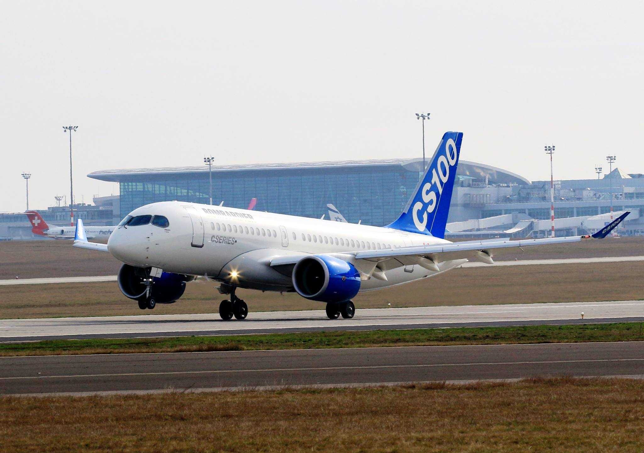 CS100 bomber operates test flights in Europe 2050x1450