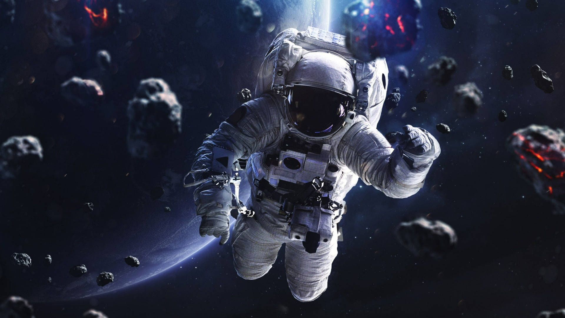 Astronaut, Beautiful Backgrounds Wallpaper, 1920x1080 Full HD Desktop