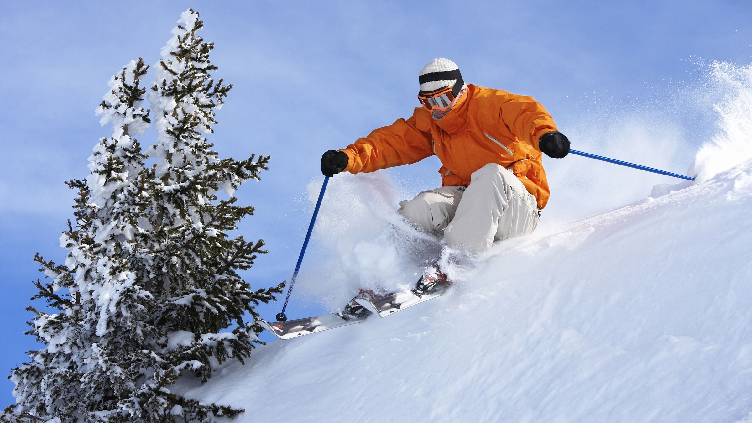 Skiing season, Injury prevention, Winter sports, Safe technique, 2400x1350 HD Desktop