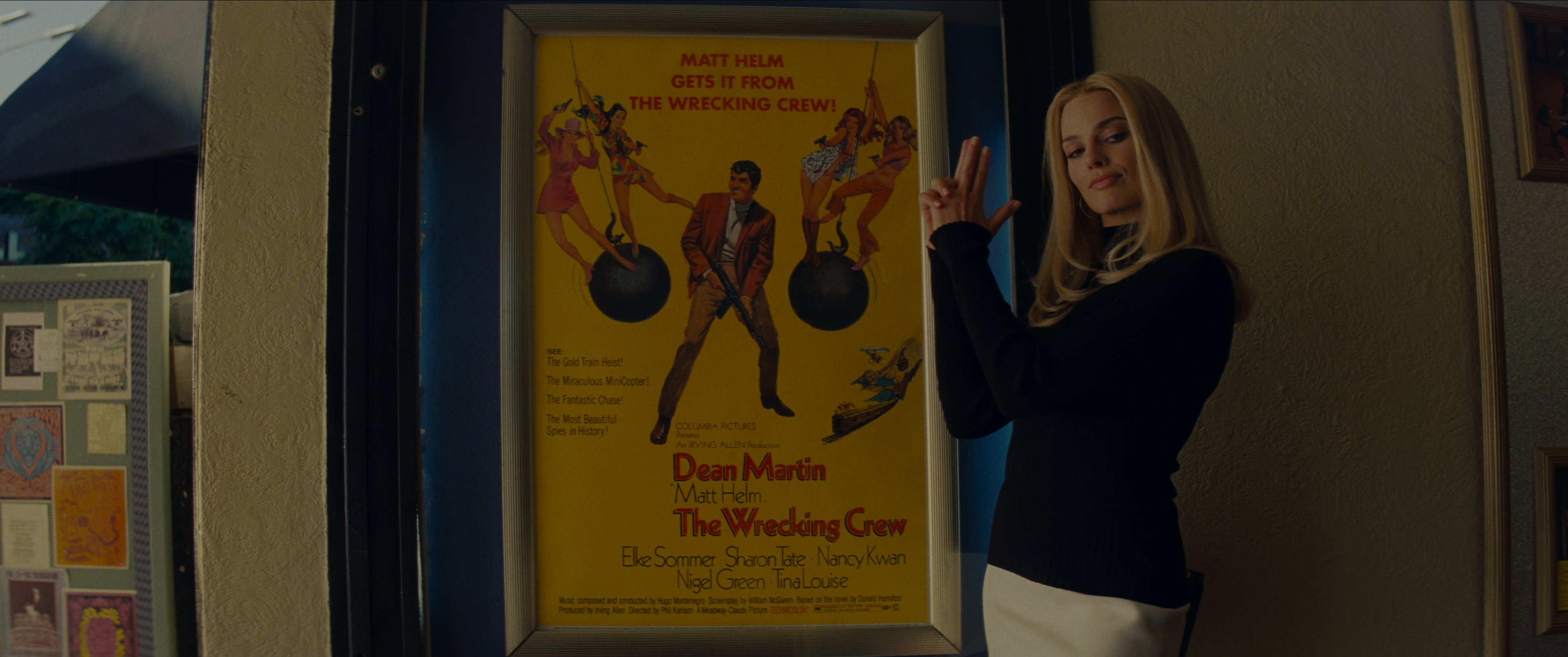 Once Upon a Time in Hollywood, Movies, Margot Robbie, Acarianu, 3820x1610 Dual Screen Desktop