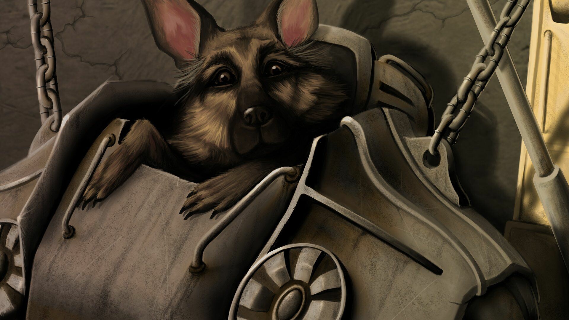 Dogmeat, Fallout Wallpaper, 1920x1080 Full HD Desktop
