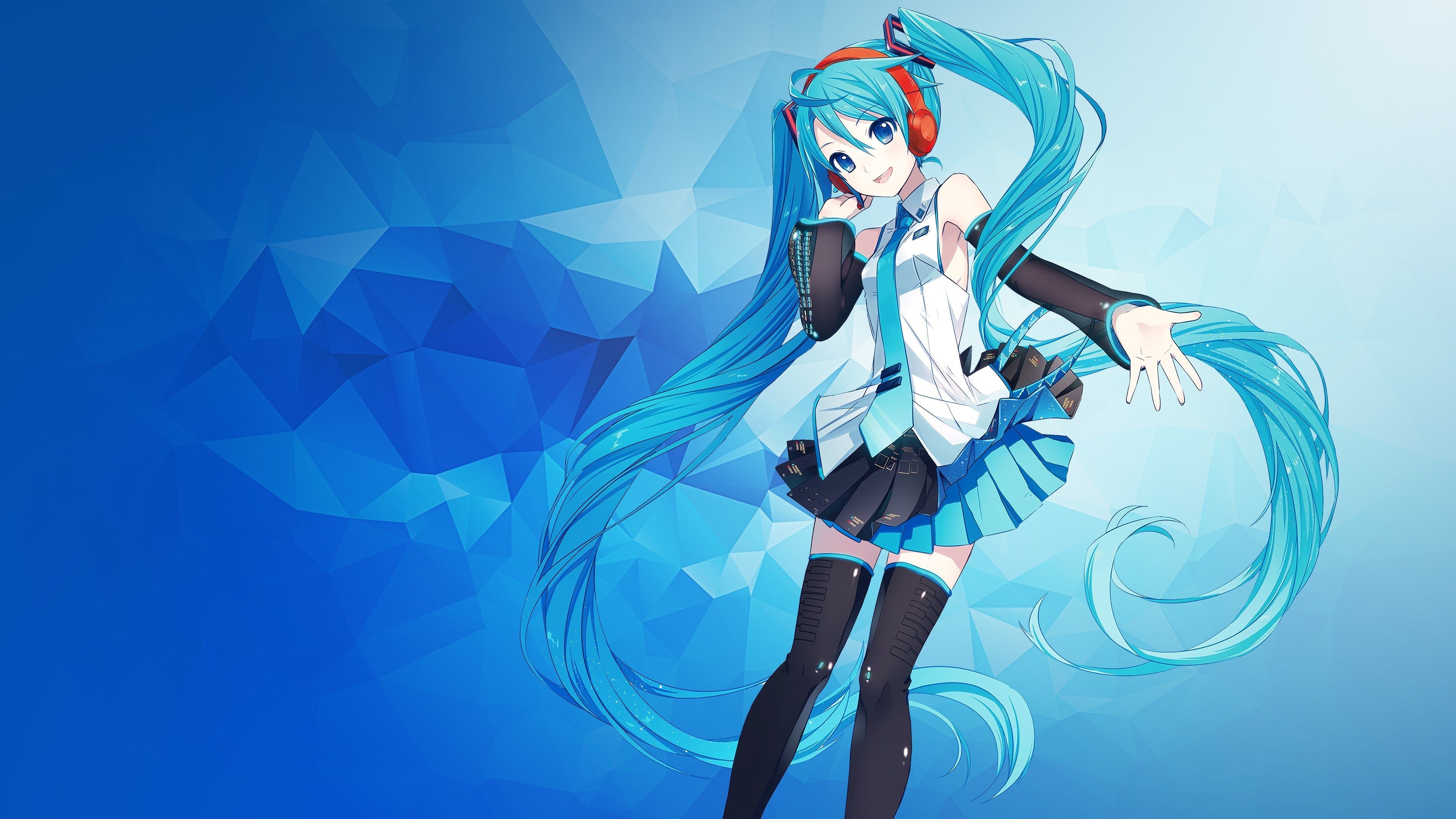 Hatsune Miku, Nice Wallpaper, 3840x2160 4K Desktop