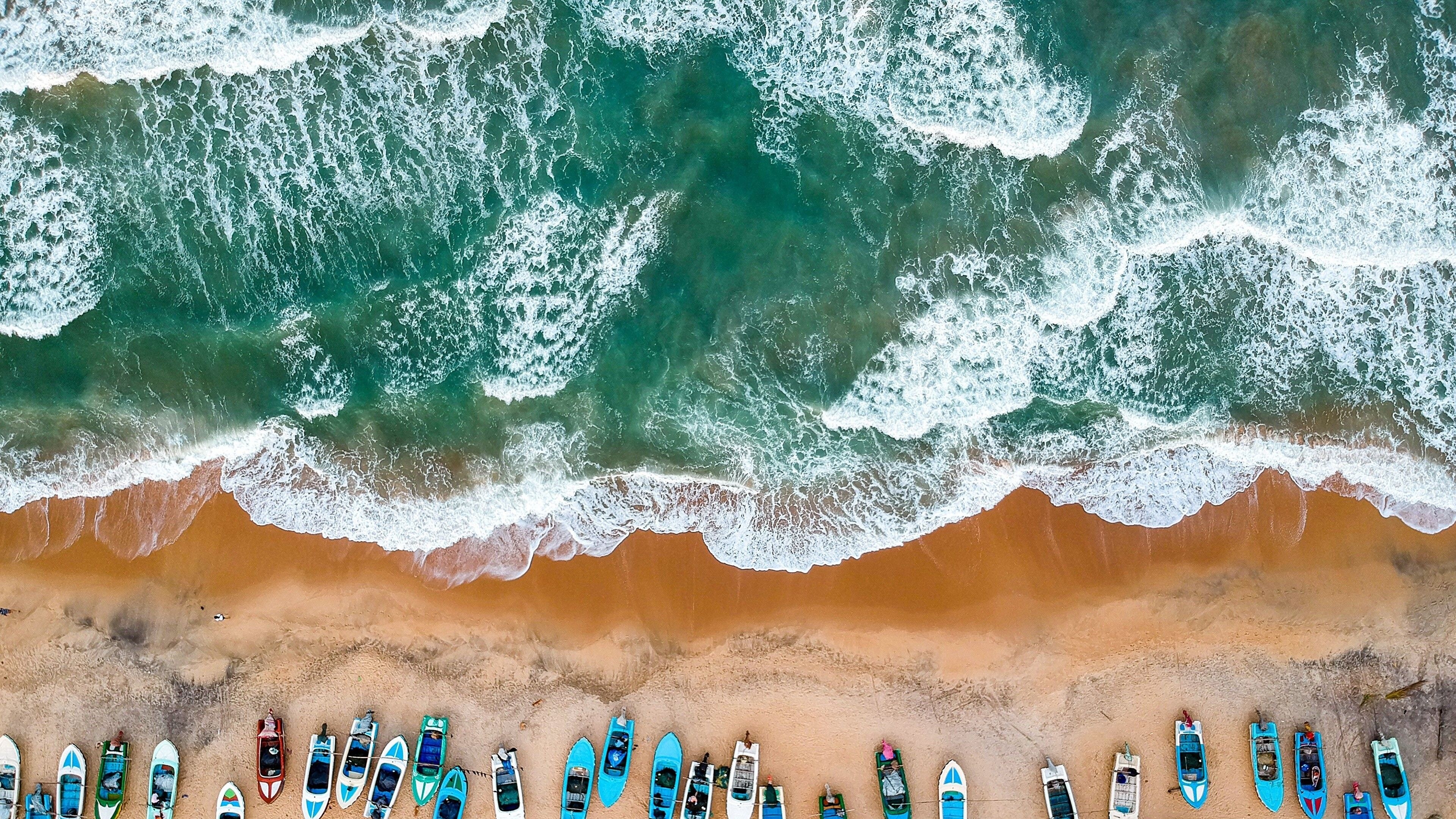 Indian Ocean, Sri Lanka Wallpaper, 3840x2160 4K Desktop