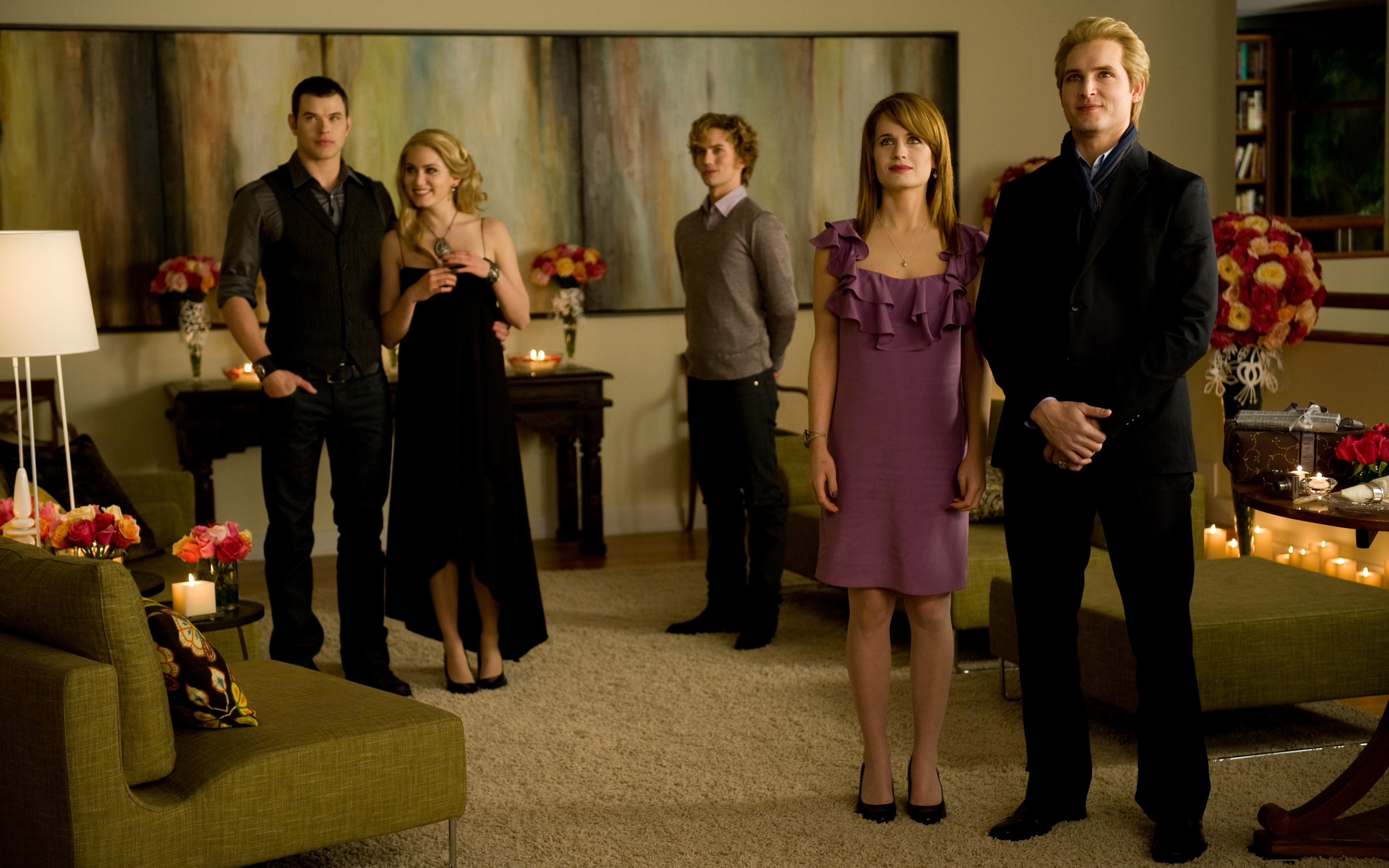 Dr. Carlisle, Esme, Emmett, Rosalie, Jasper, Twilight family, Digital Citizen, 2560x1600 HD Desktop