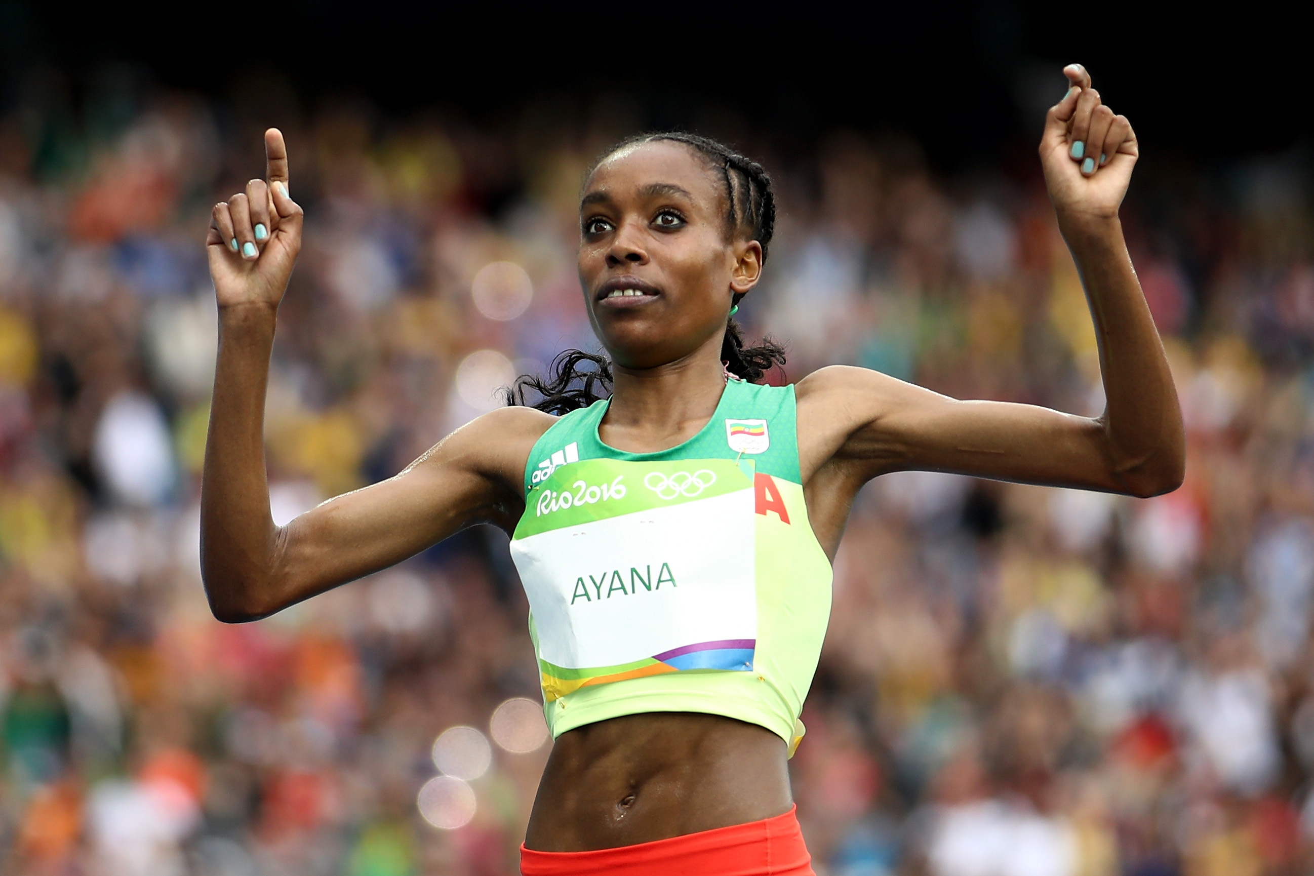 Almaz Ayana, Nominated for Laureus 2017, Premier sporting awards, TUDN Univision, 2600x1730 HD Desktop