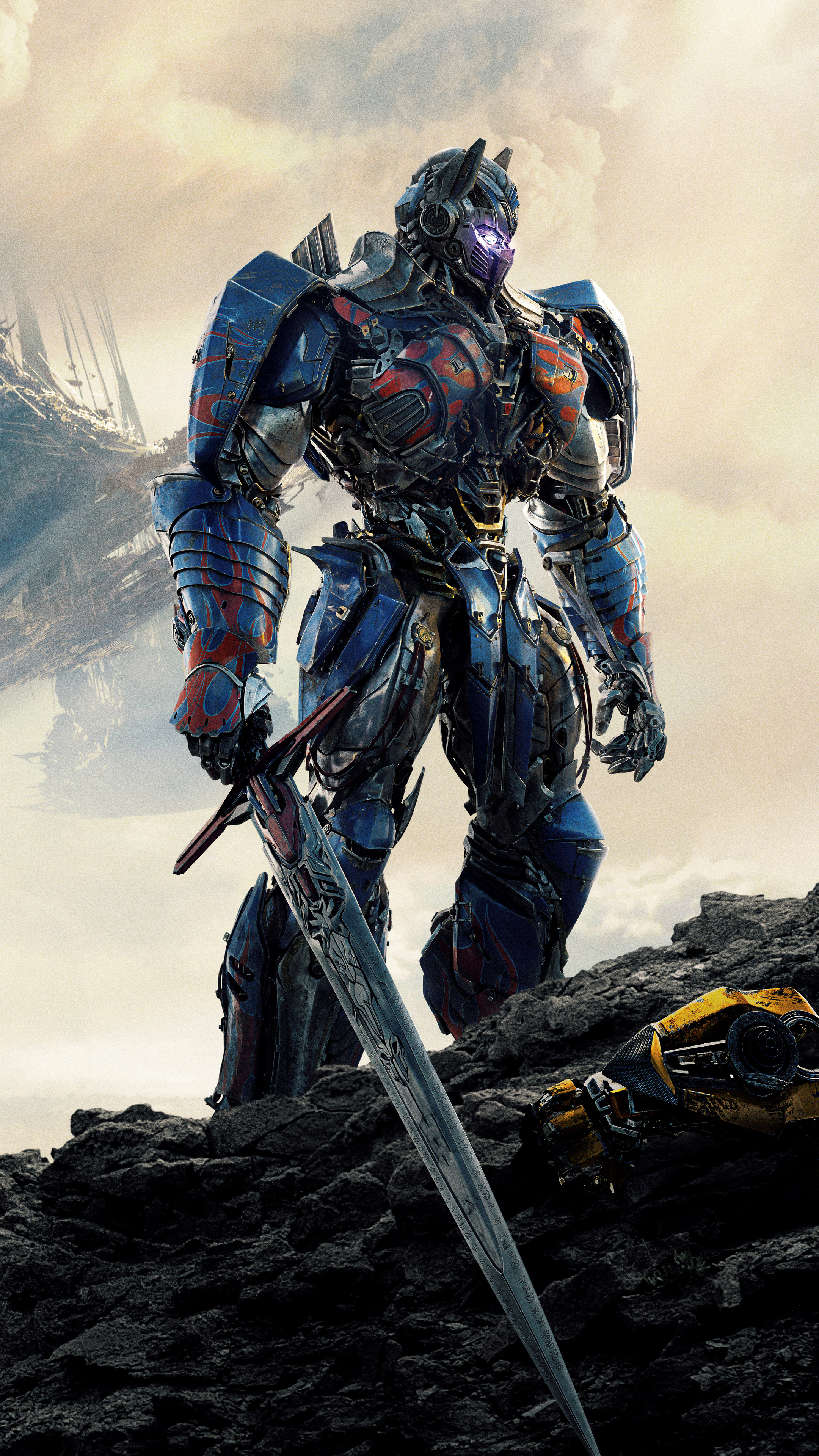 Optimus Prime, Movies, Transformers: The Last Knight, Sony Xperia, 2160x3840 4K Phone