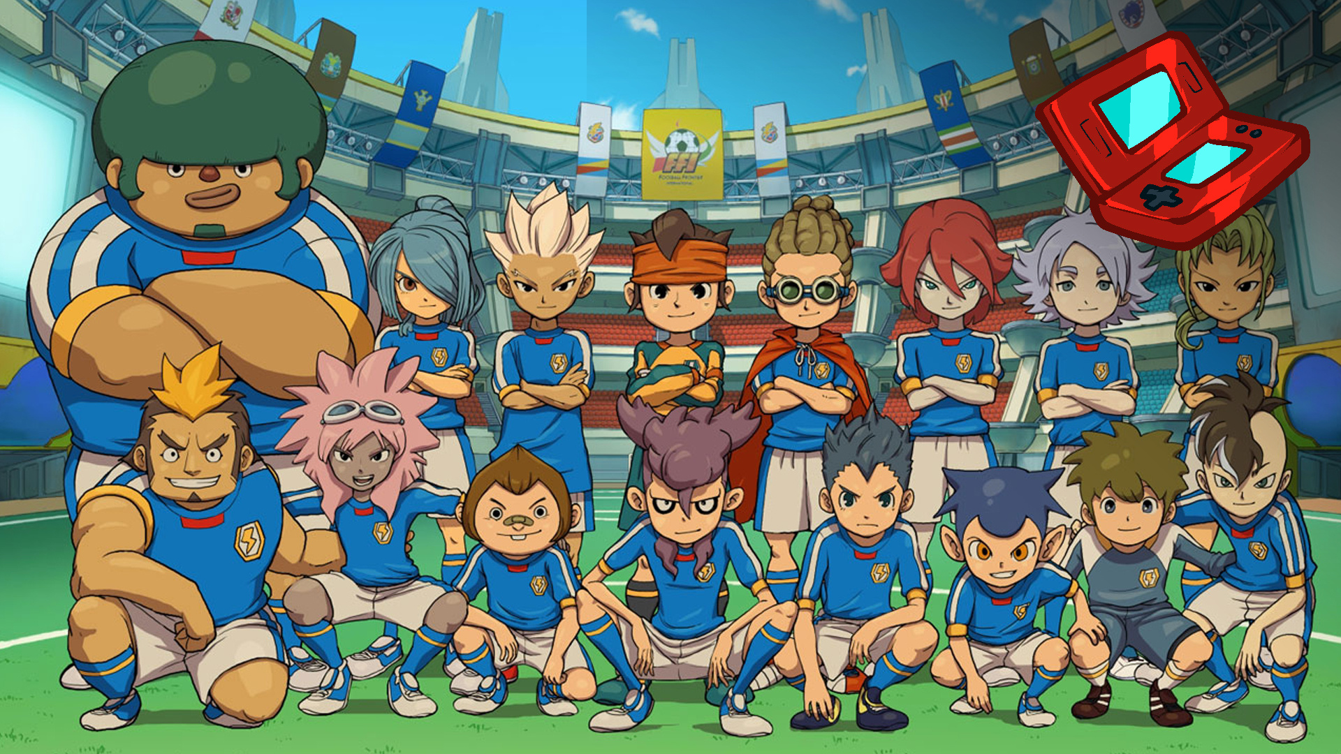 Inazuma Eleven (Anime), Michibiku Let's Play, Football adventure, Inazuma Eleven 3, 1920x1080 Full HD Desktop