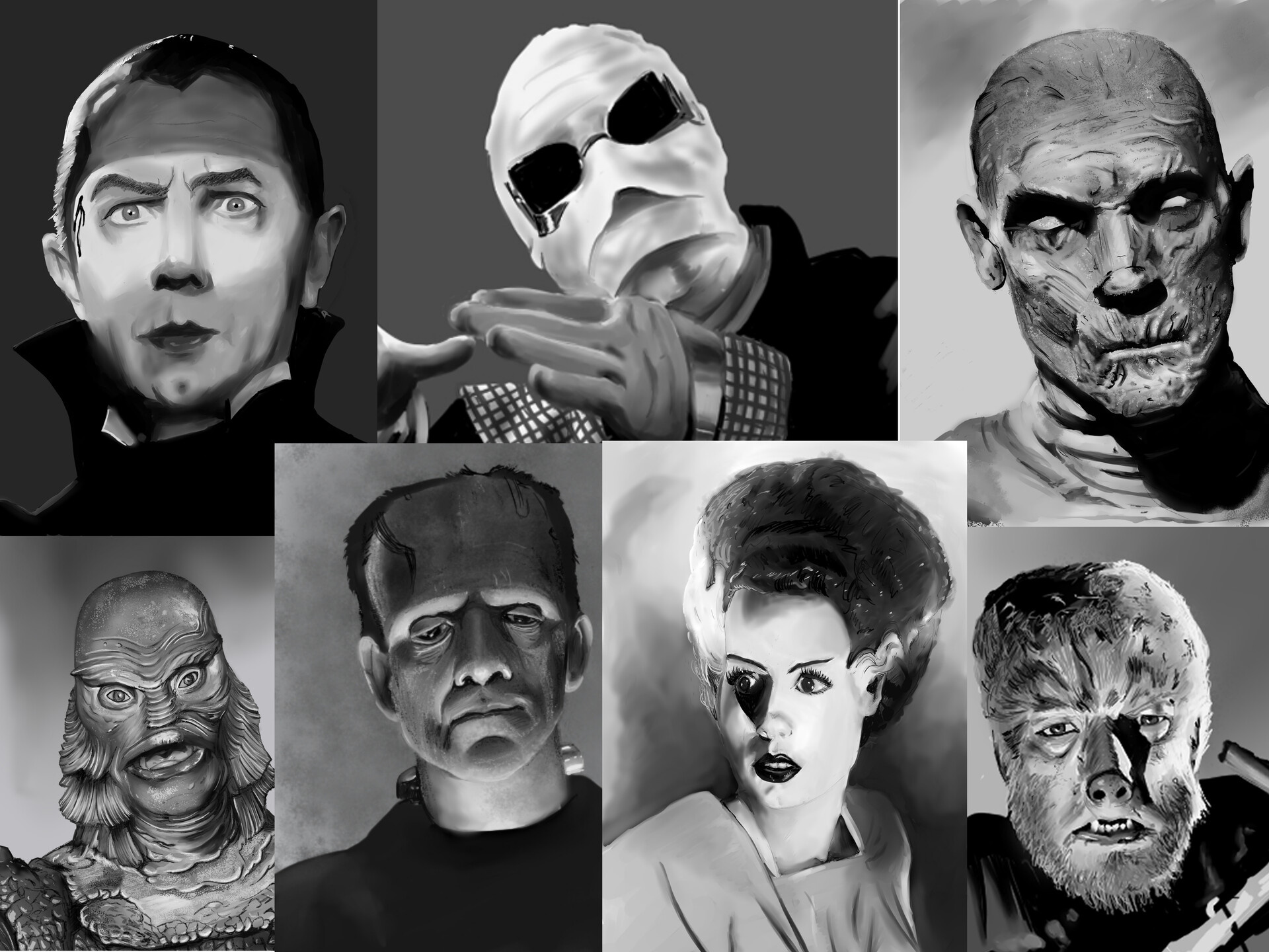 Universal Monsters, Digital studies, Completed, 1920x1440 HD Desktop