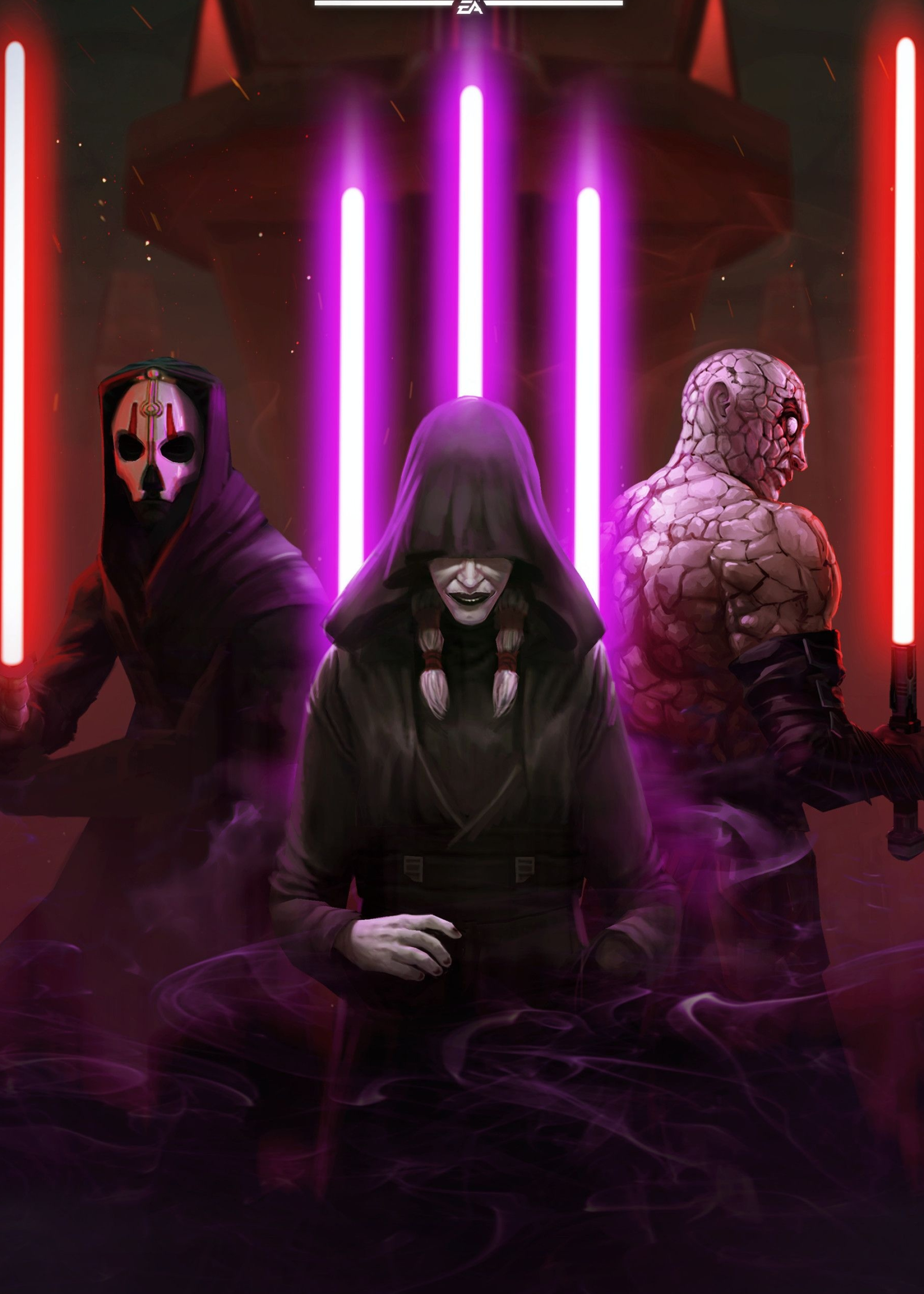 Darth Sidious, Sith trooper, Star Wars, The Old, 2000x2800 HD Phone