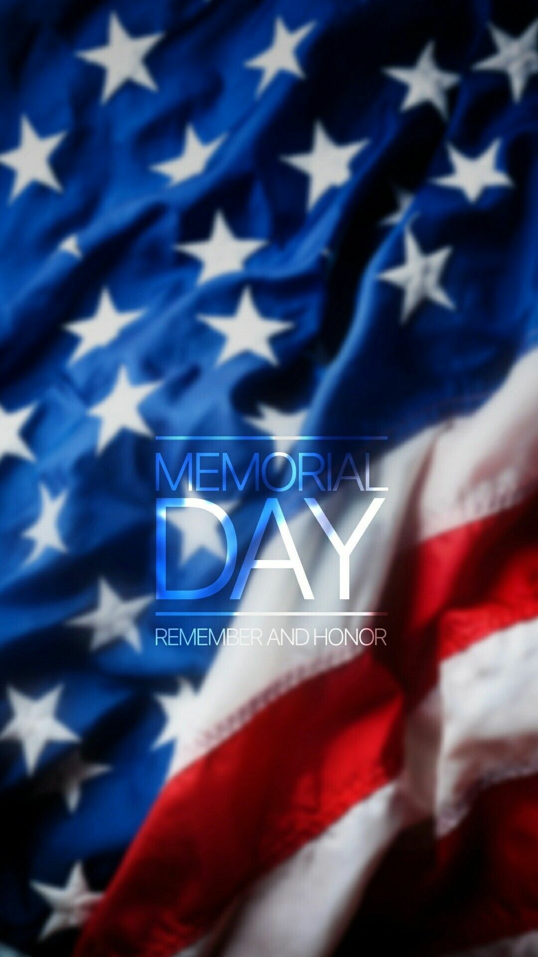 Honoring Memorial Day, Remembrance, Paying respects, Flag memorial, 1080x1920 Full HD Phone