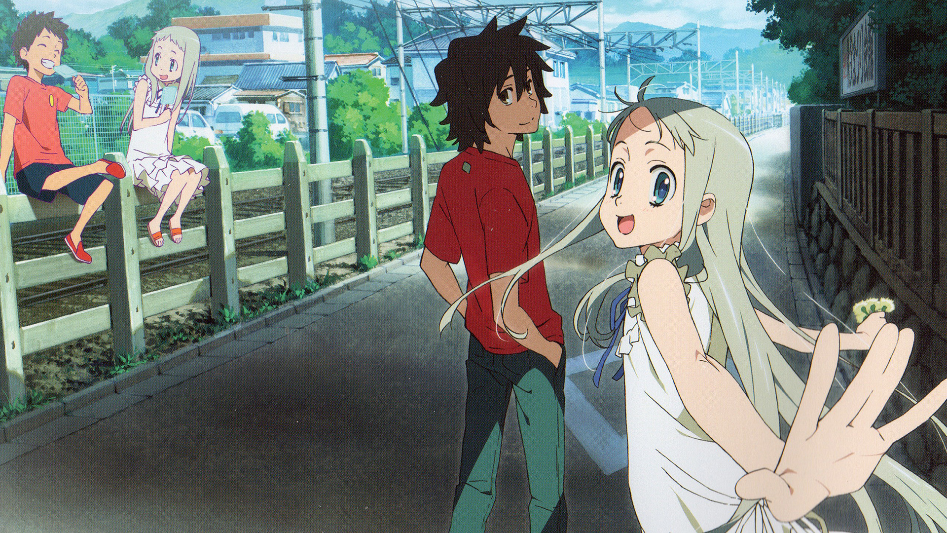 Anohana, Zoey Peltier, Anohana wallpaper, Posted by, 1920x1080 Full HD Desktop