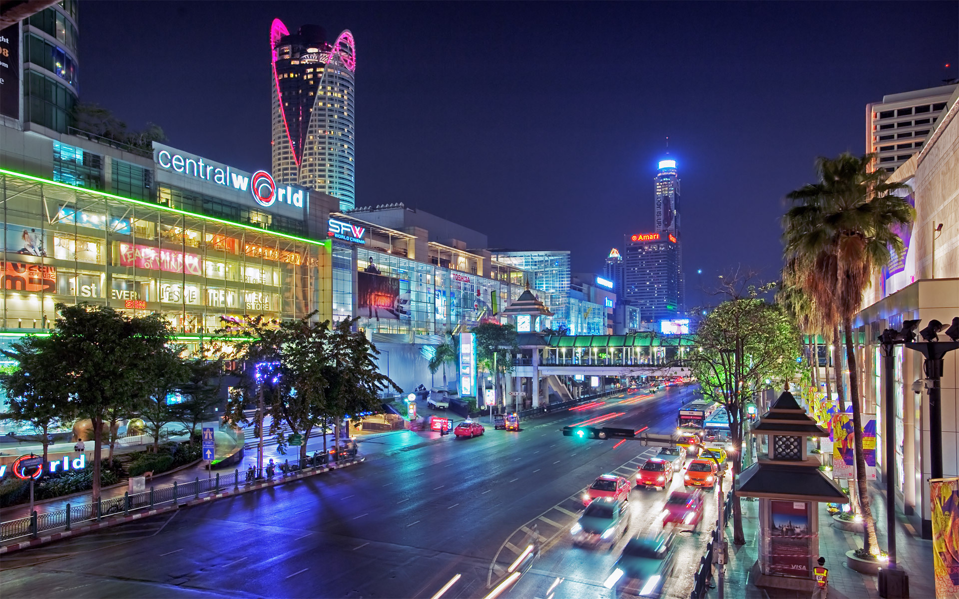 Central World Plaza, Bangkok Wallpaper, 1920x1200 HD Desktop