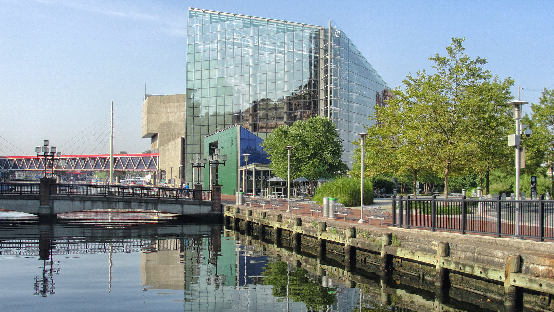 National Aquarium (Baltimore), Baltimore landmarks, Tourism spot, 1920x1080 Full HD Desktop