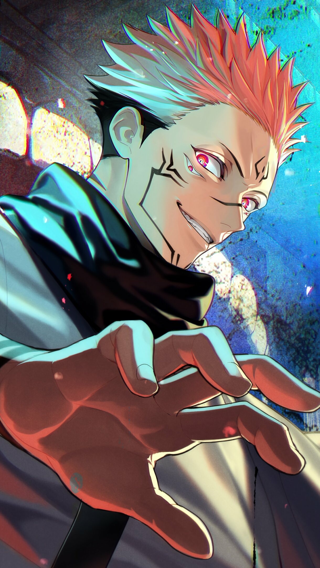 Jujutsu Kaisen, Skuna wallpapers, Top backgrounds, 1220x2160 HD Phone