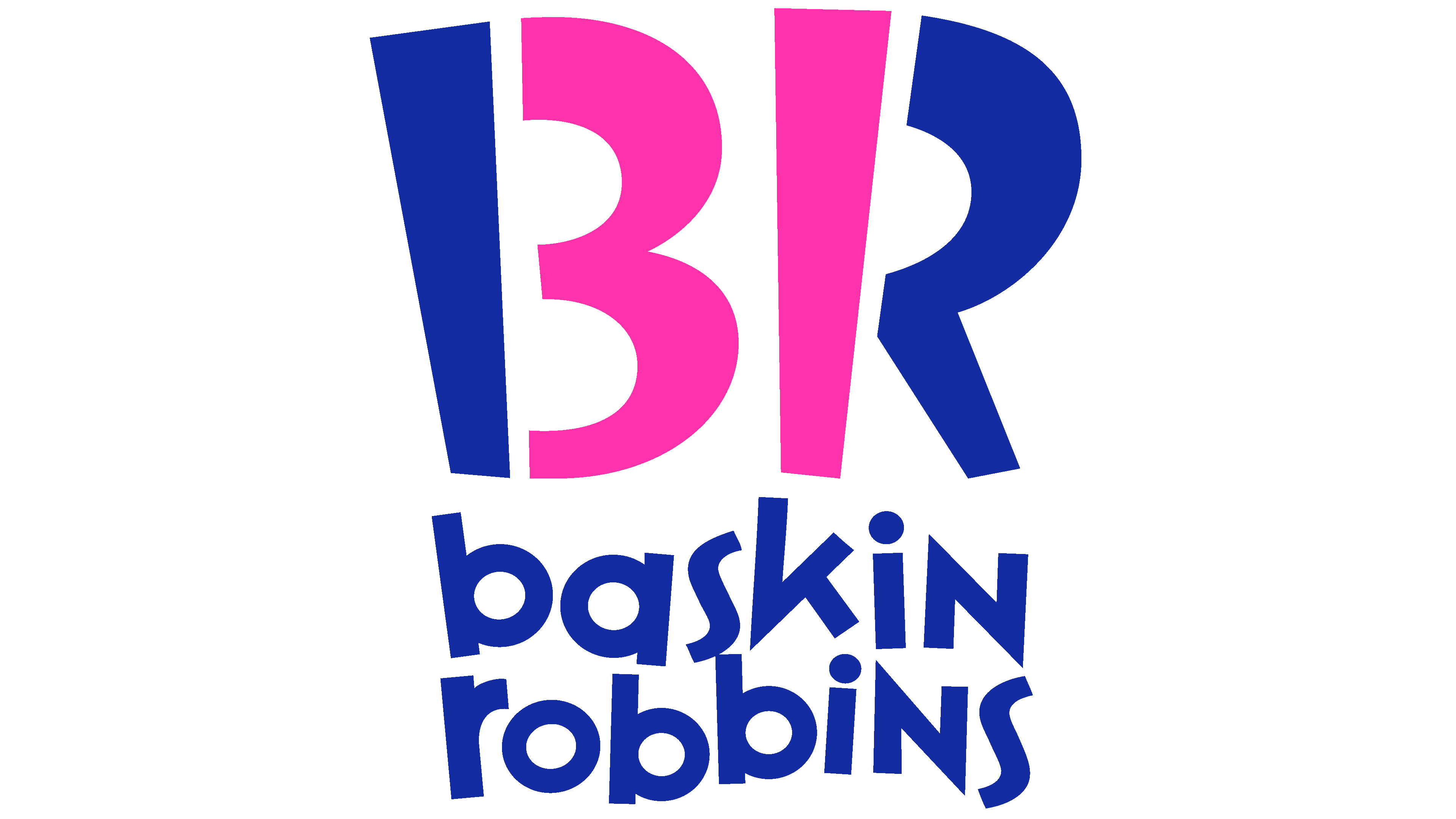 Baskin Robbins logo, Logo symbol, Emblem symbol, Meaning, 3840x2160 4K Desktop