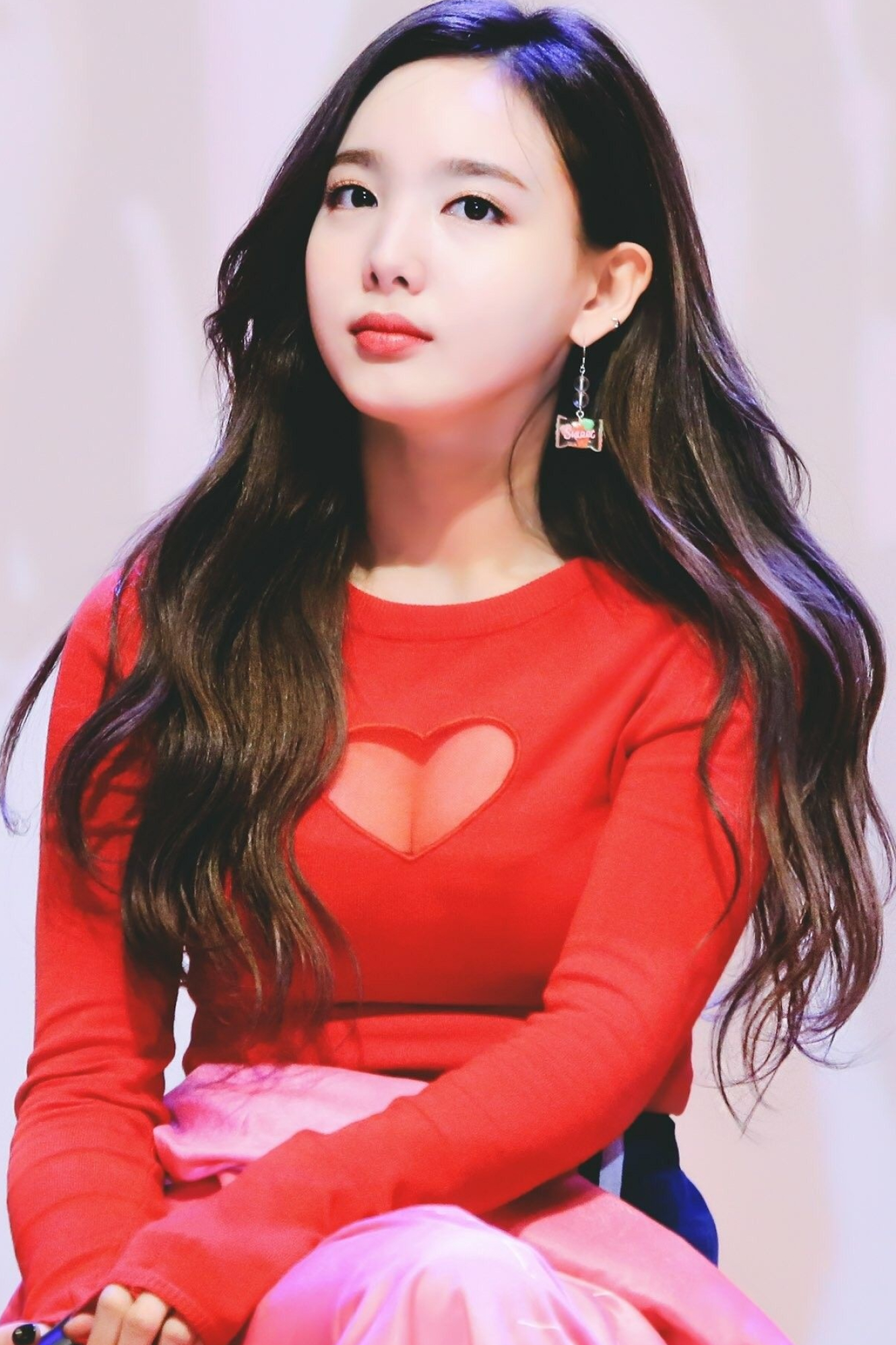 Nayeon cute, Twice's sweetheart, Irresistible charm, Endless beauty, 1330x2000 HD Phone