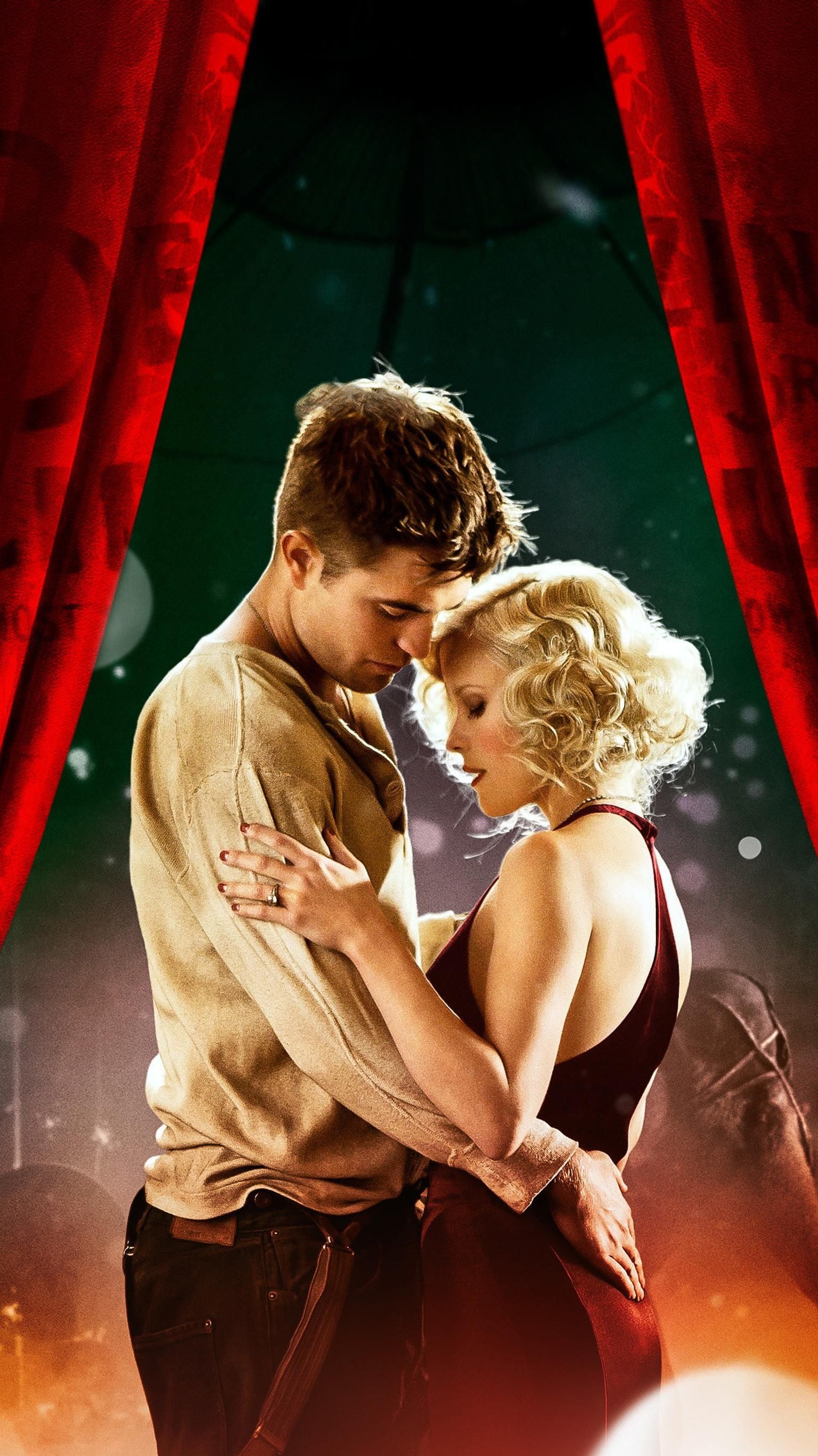 Water for Elephants, Phone wallpaper, Romantic movie couple, Robert Pattinson, 1540x2740 HD Phone