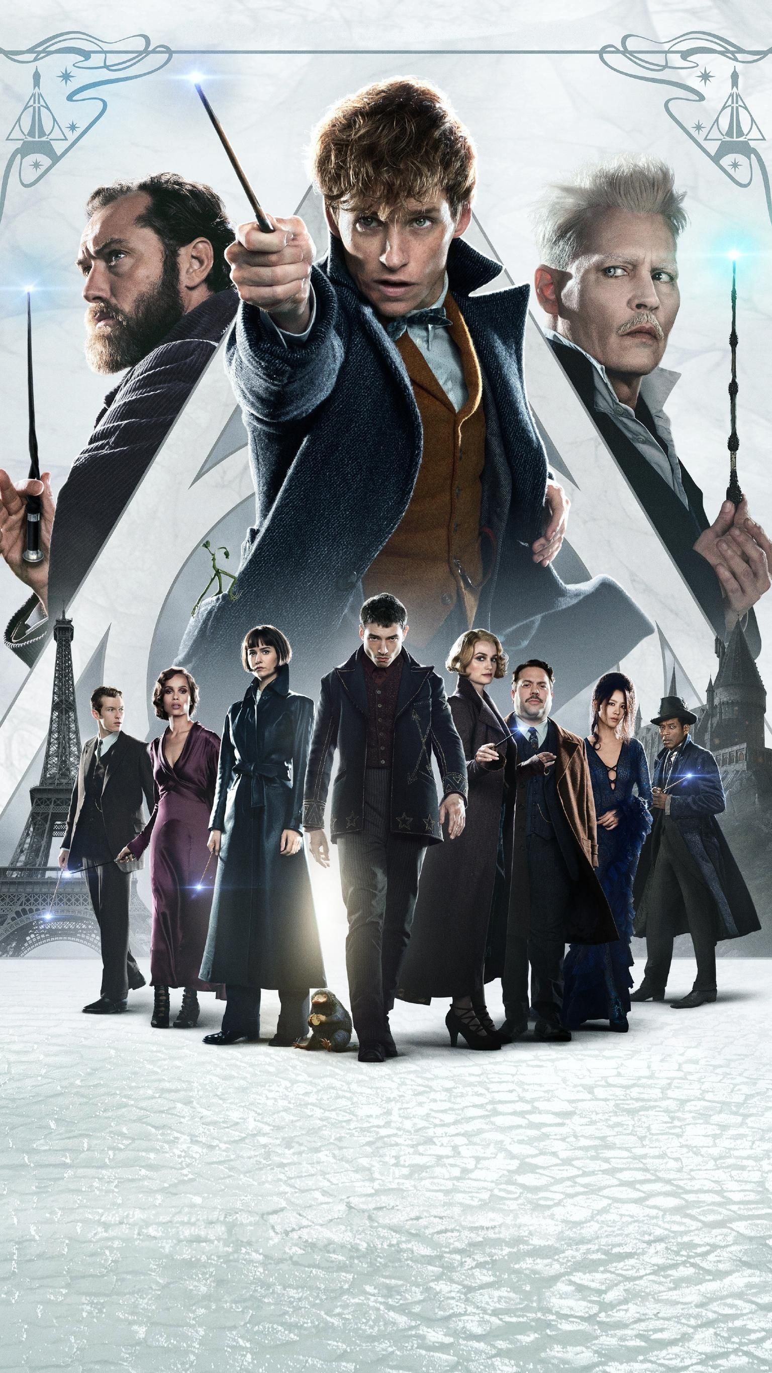 2018 phone wallpaper, MovieMania, Fantastic Beasts movie, Harry Potter, 1540x2740 HD Phone