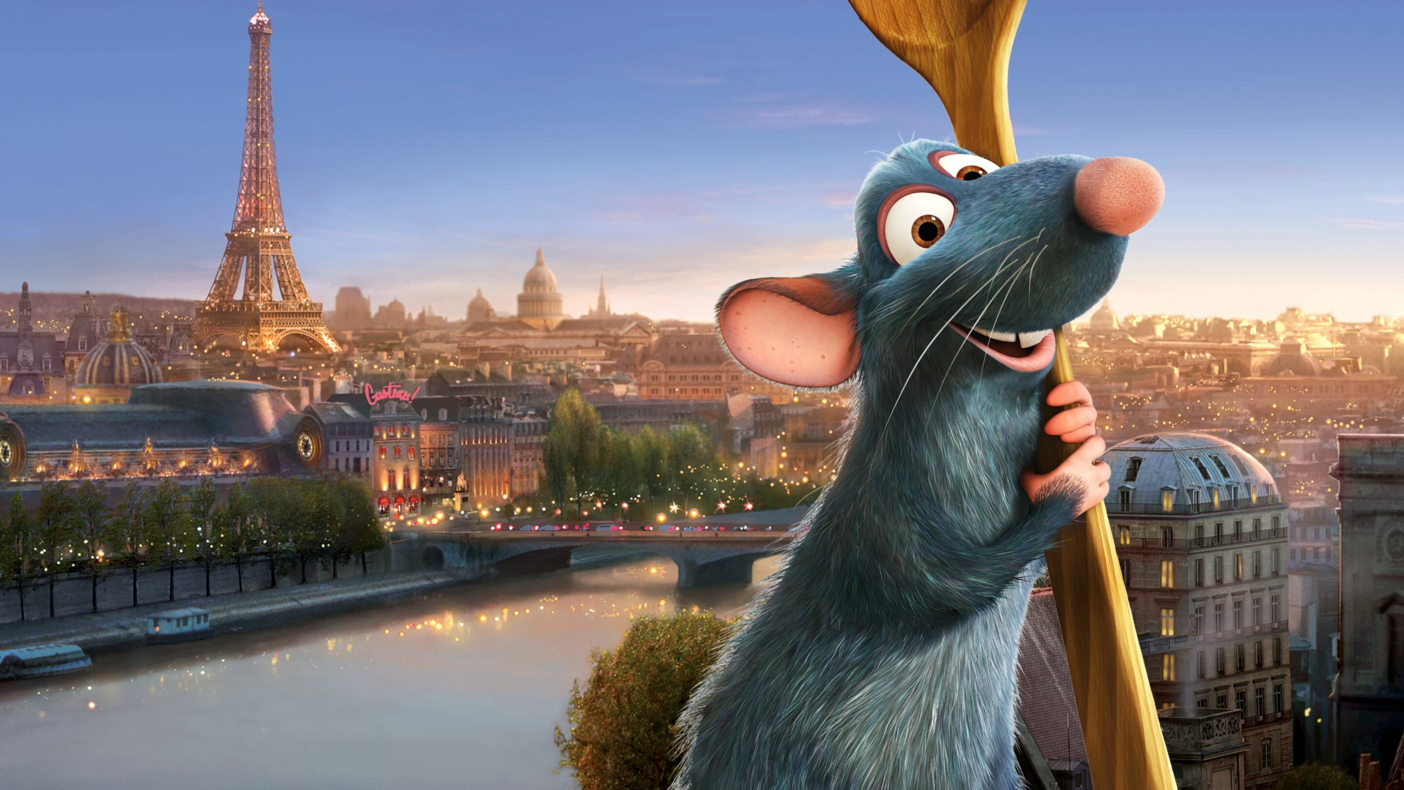 Paris, Ratatouille Wallpaper, 2880x1620 HD Desktop