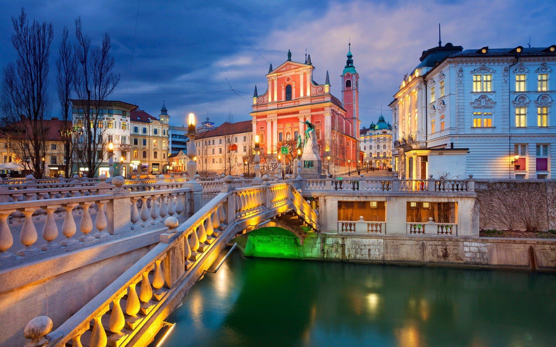 Ljubljana wallpapers, Beautiful city, Slovenia travel, 1920x1200 HD Desktop