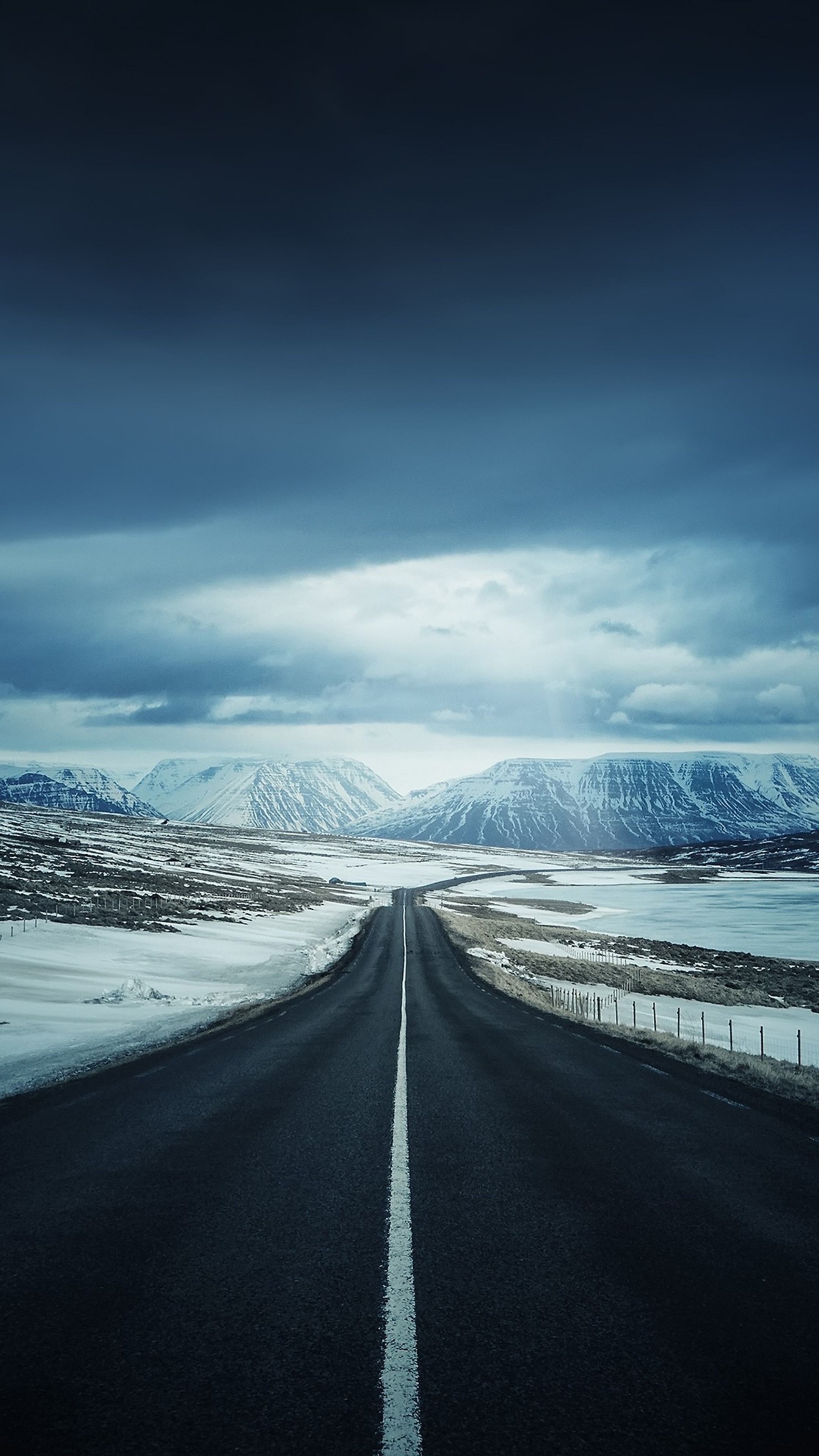 Iceland, Highway Wallpaper, 2160x3840 4K Phone