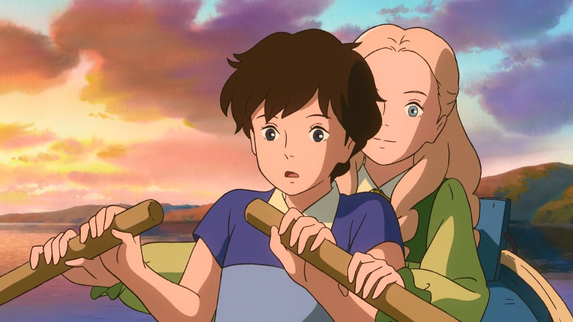 Anna and Marnie, When Marnie Was There (Anime) Wallpaper, 1920x1080 Full HD Desktop