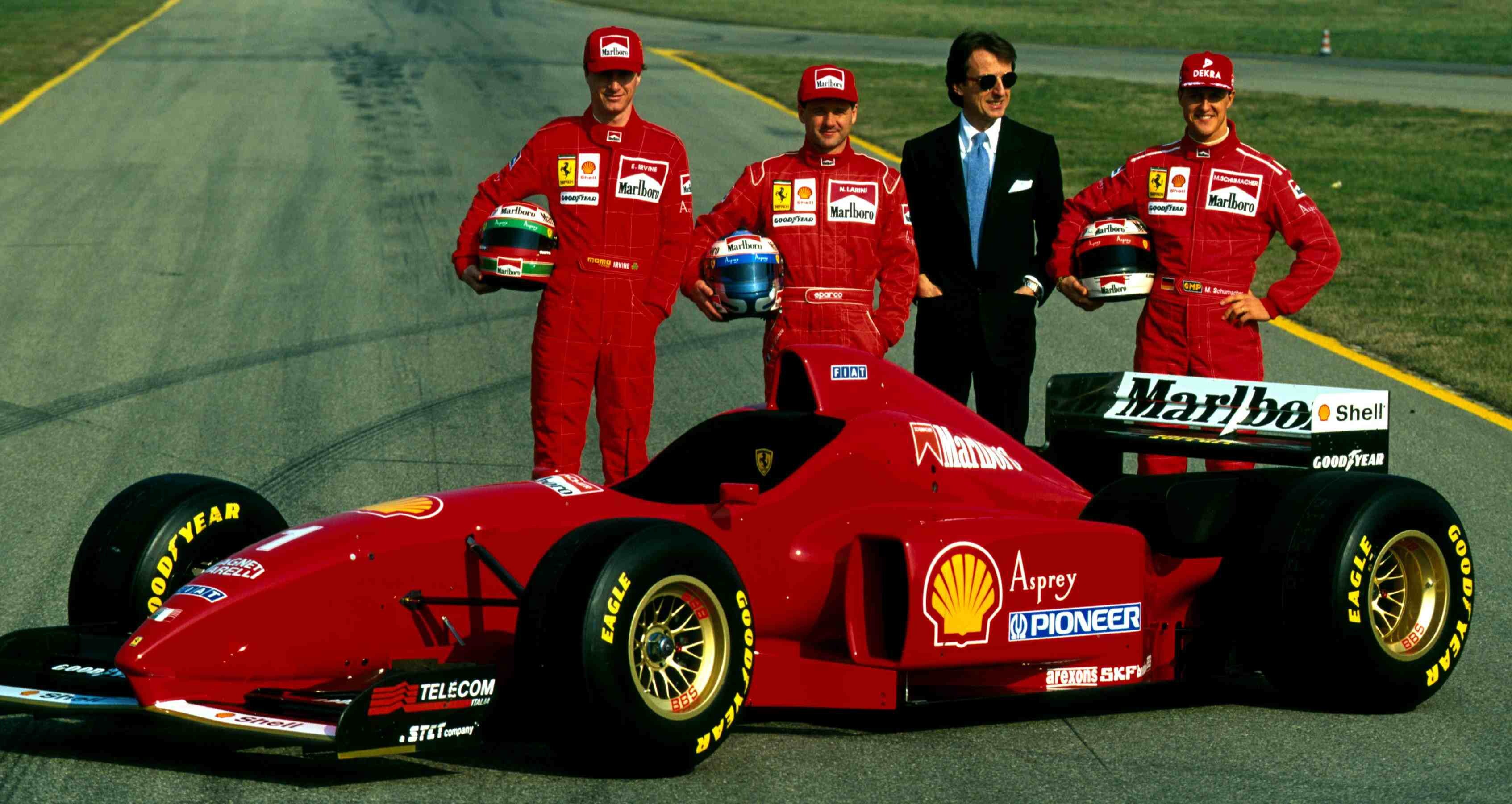 Ferrari F310, Michael Schumacher Wallpaper, 3390x1810 HD Desktop