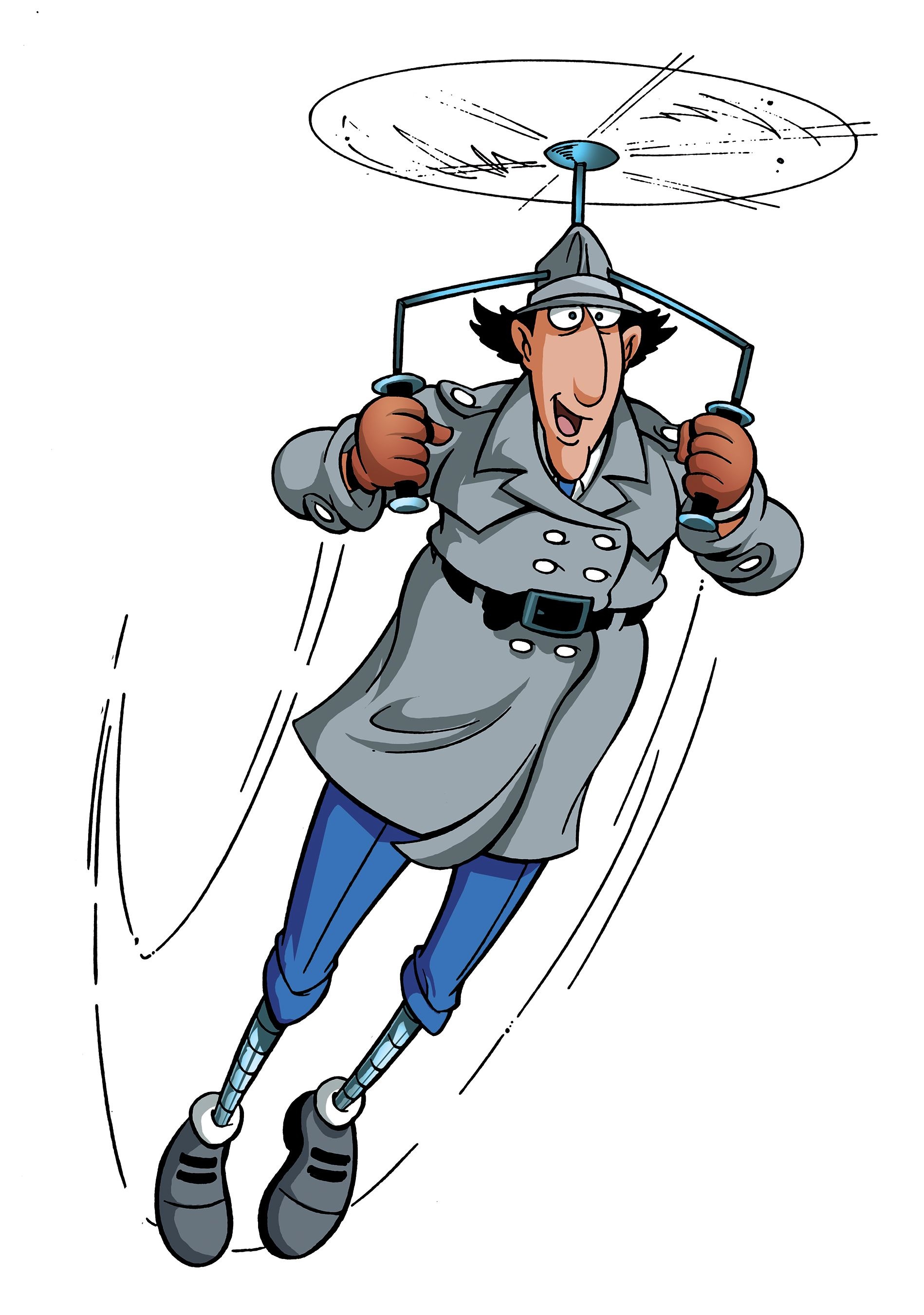 Inspector Gadget, Animated TV series, Thanksgiving cartoon, Kids TV, 1900x2700 HD Phone