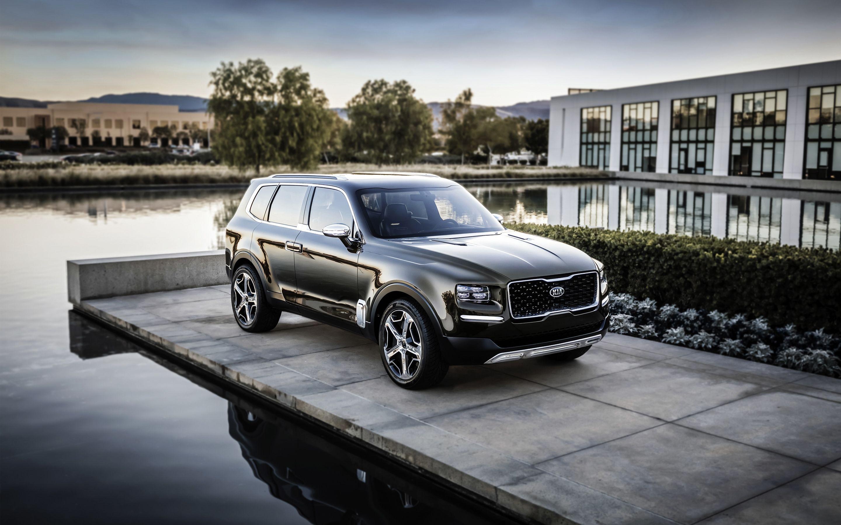 Kia Telluride, Luxury SUV, High-resolution wallpapers, 2880x1800 HD Desktop