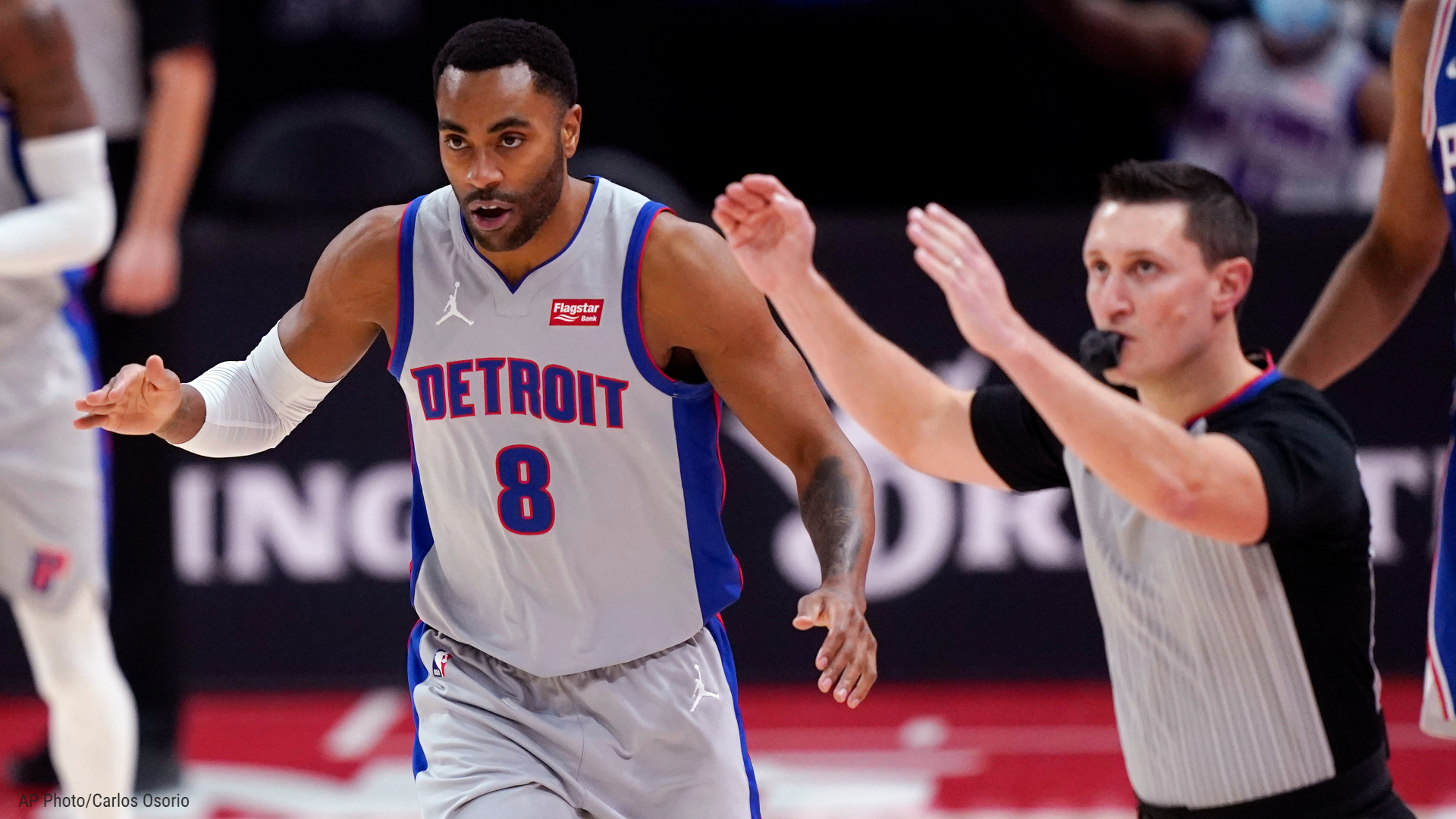 Pistons victory, Wright and Ellington, NBA, 1920x1080 Full HD Desktop