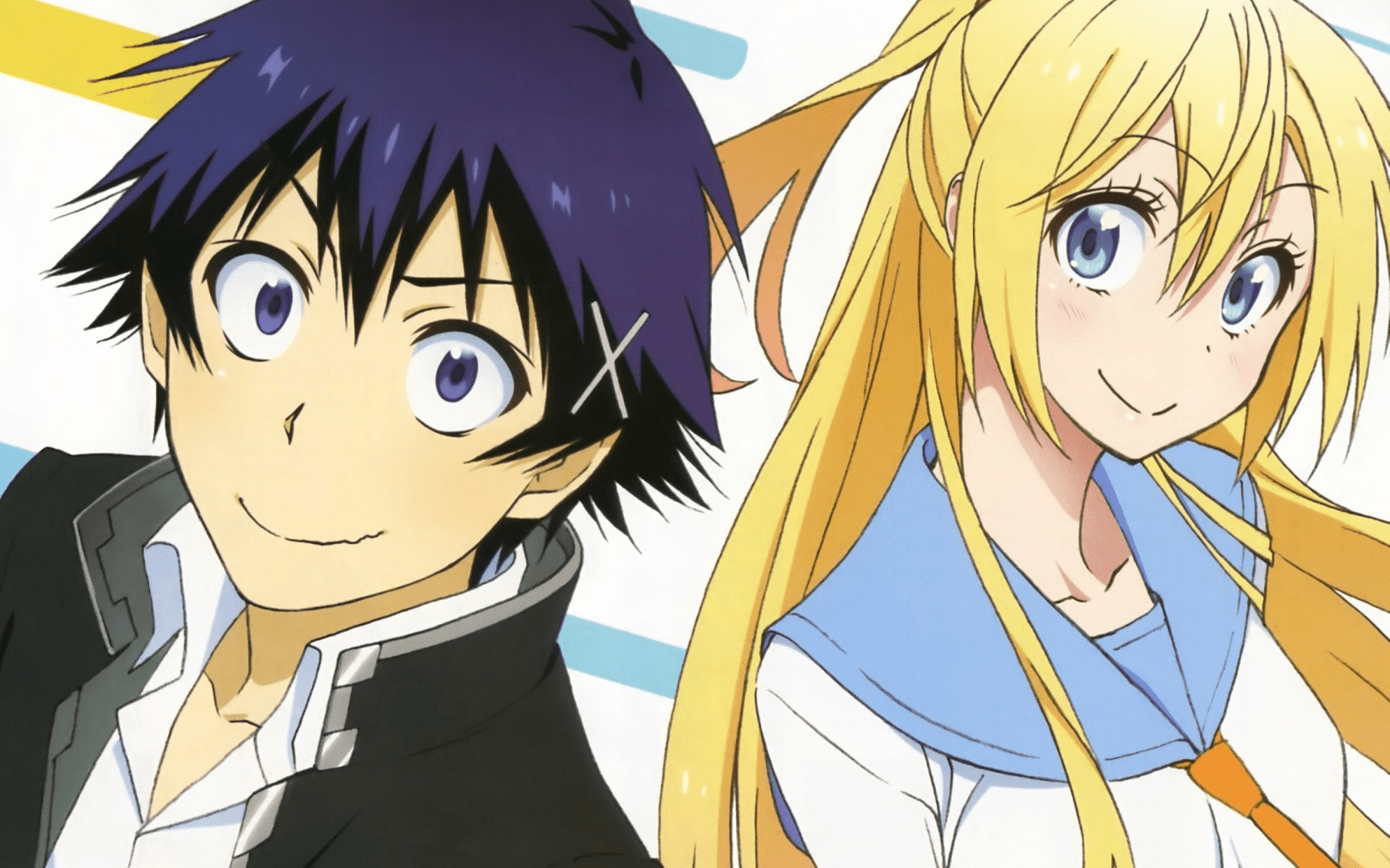 Nisekoi: False Love, Chitoge Kirisaki, Raku Ichijo, Anime wallpapers, 1920x1200 HD Desktop